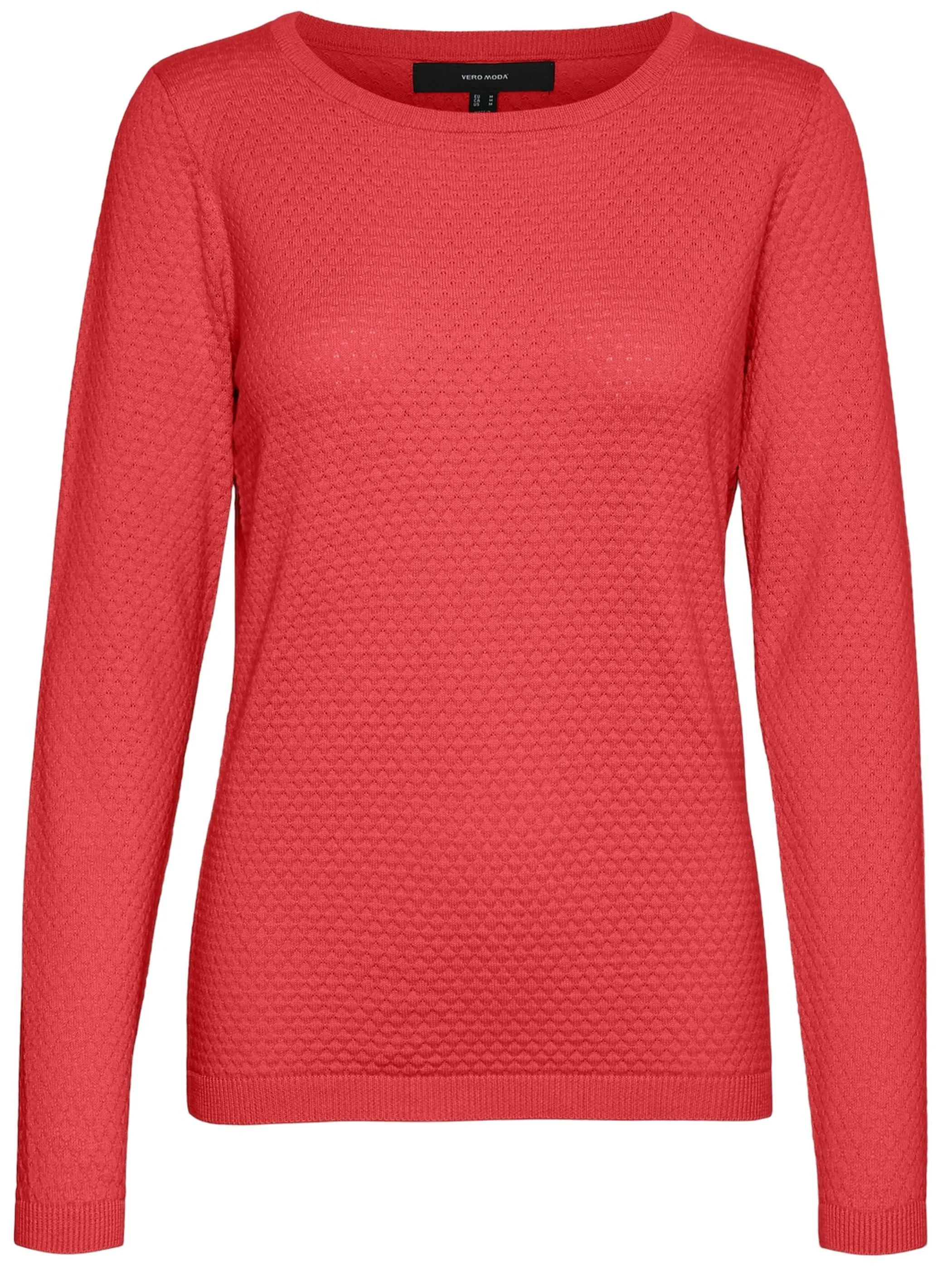 Vero Moda 10136644 VMCARE STRUCTURE LS O Rot 714739 175644 1