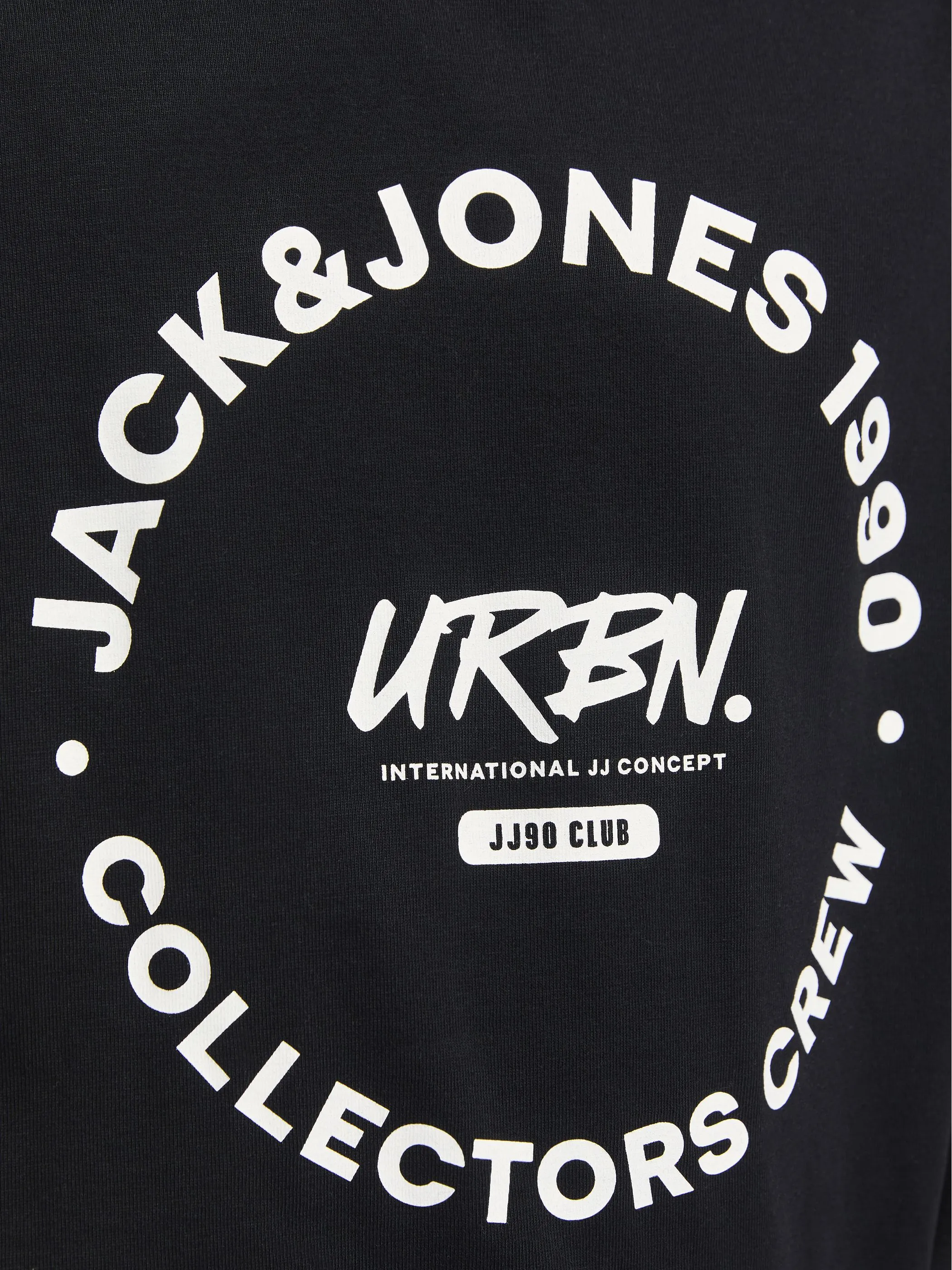 Jack&Jones Junior 12270001 JJSIMON TEE SS CREW N Schwarz 904157 178012001 3