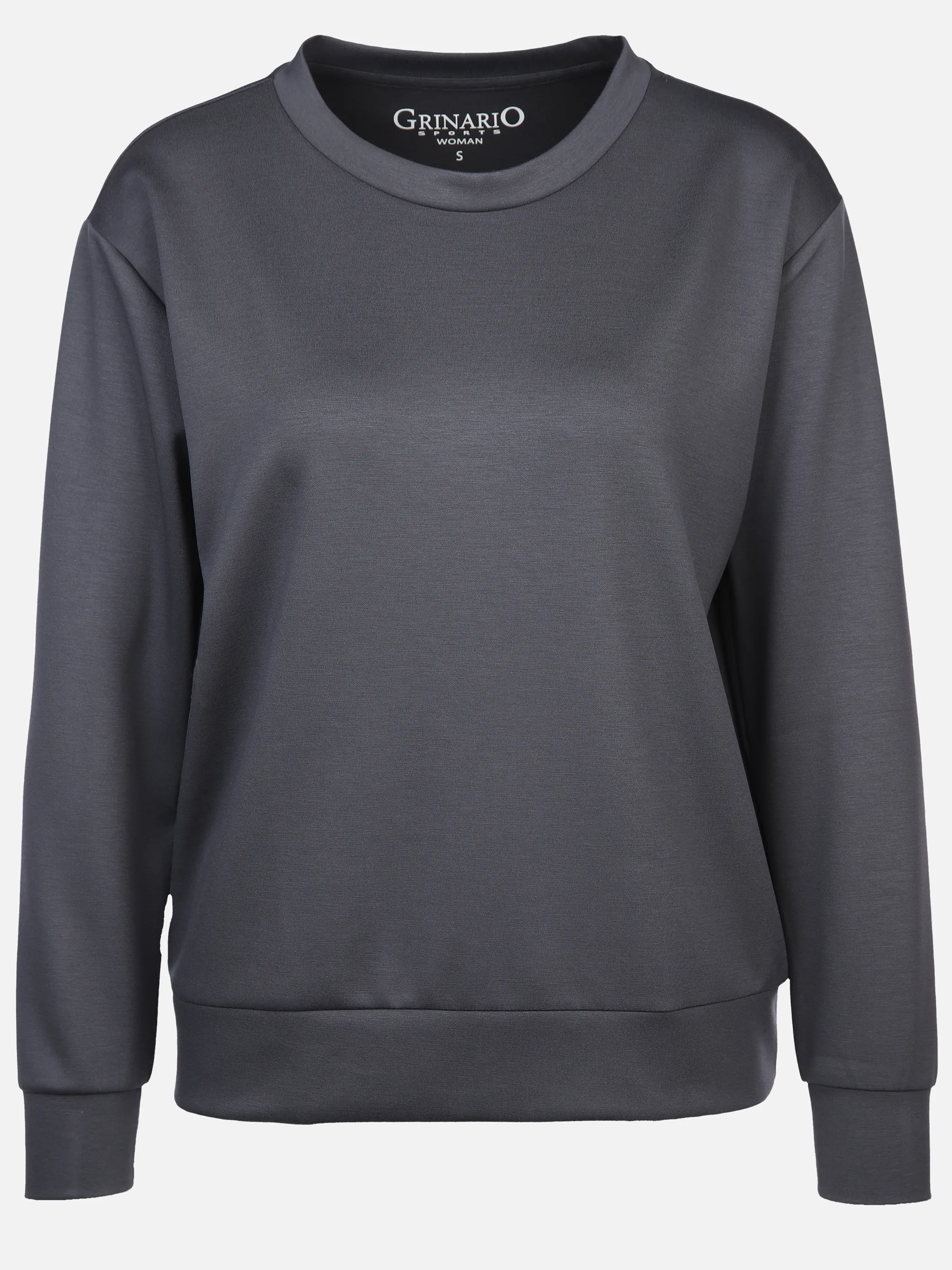 Grinario Sports Da- Sweatshirt Grau 898062 EBONY 1