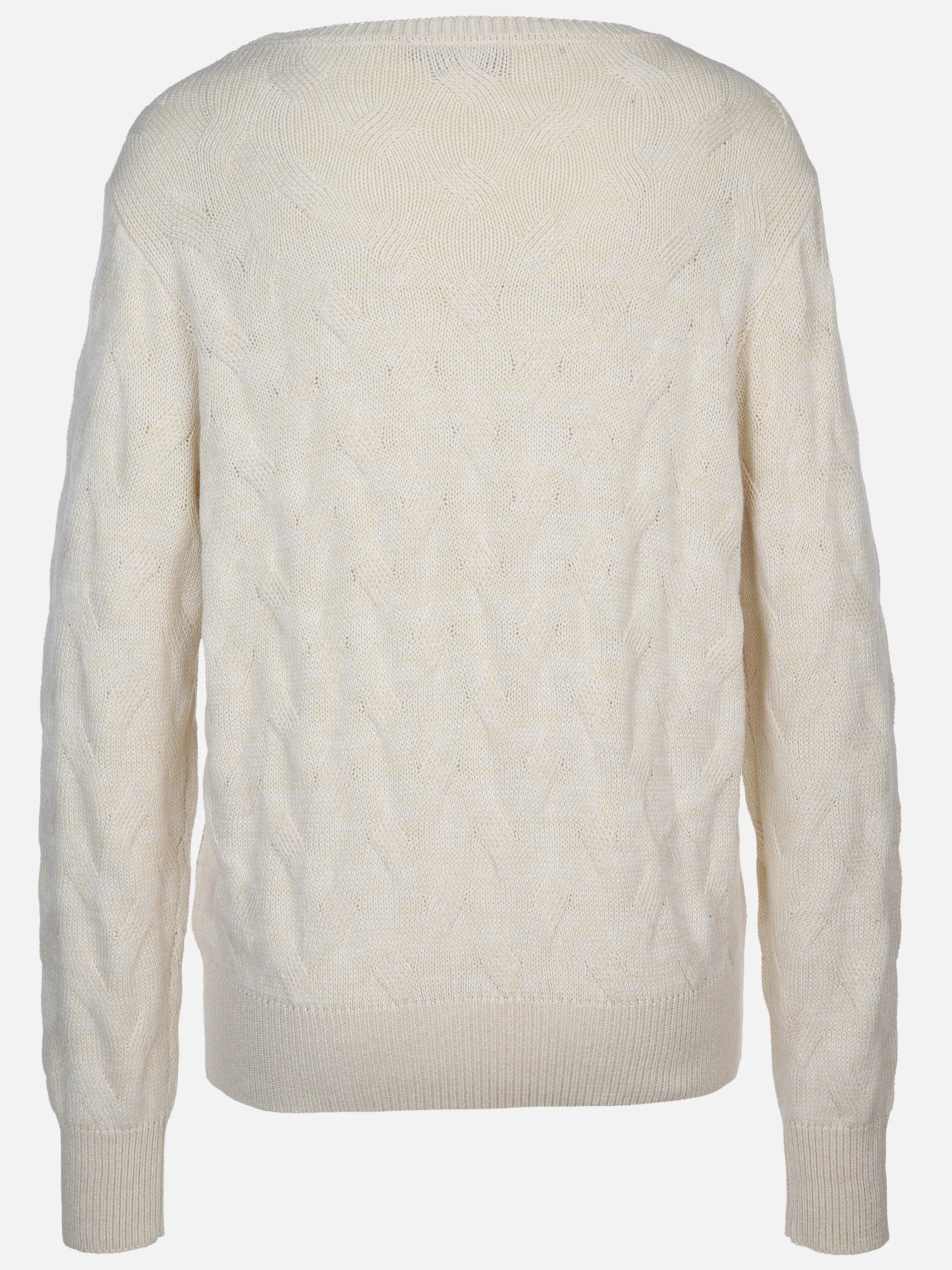 Sure Da-Pullover m. Zopfmuster Beige 896758 BEIGE 2