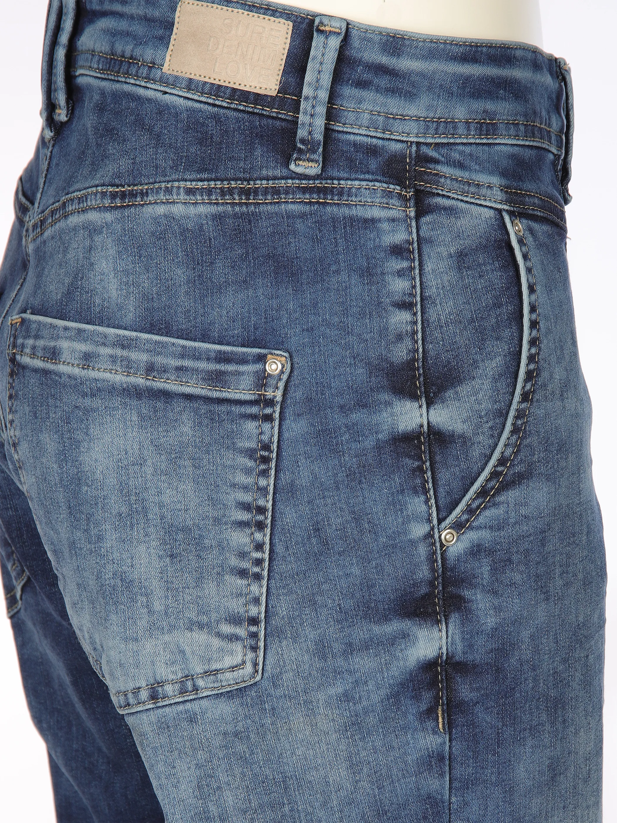 Sure Da-Jeans momfit Blau 909090 HB 4