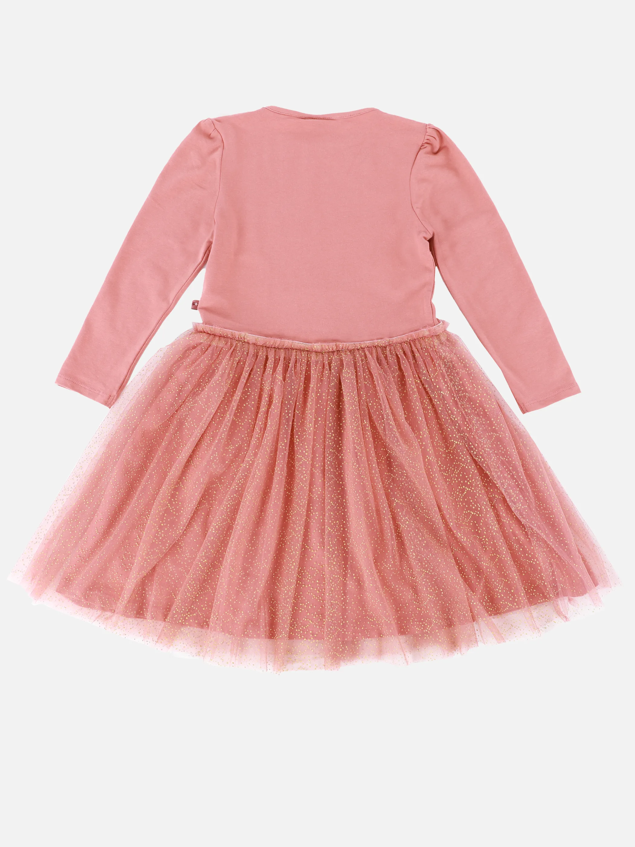 Stop + Go KM Tüllkleid mit Ballerina Druck und Tasche Rosa 899447 ROSA 2