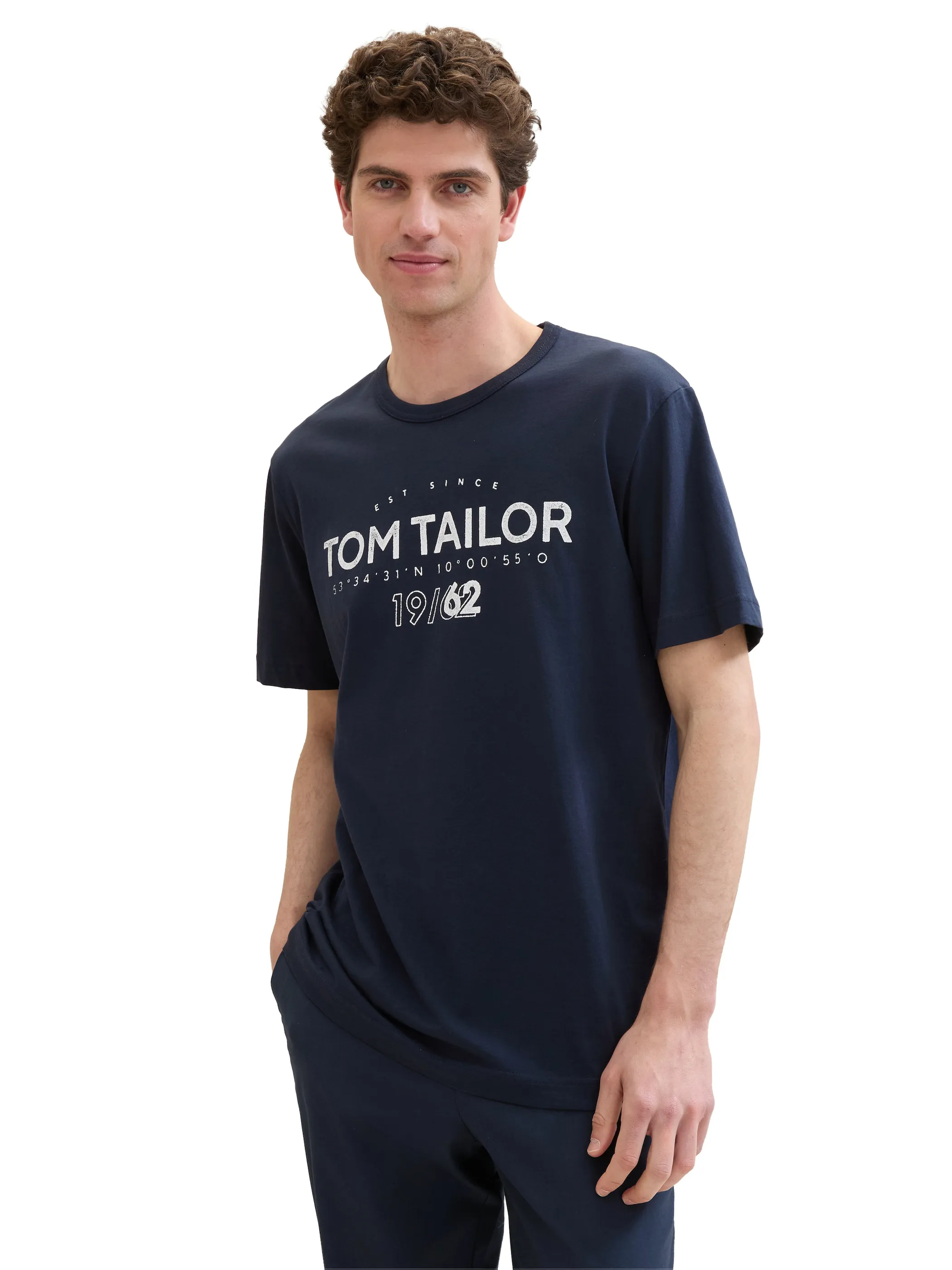 Tom Tailor 1041871 printed t-shirt Blau 895641 10302 3