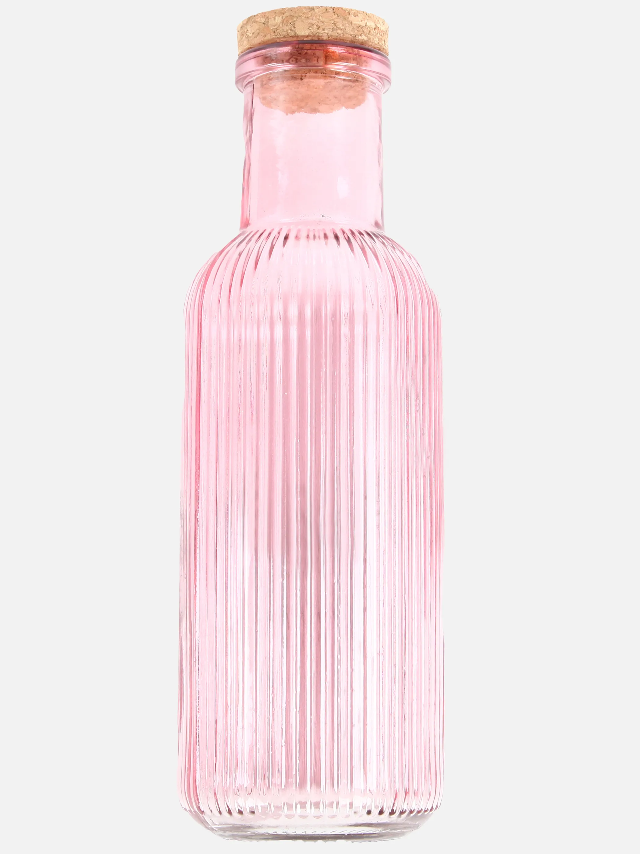 Deko Artikel Flasche mit Korkstopfen 1 Lite Pink 907449 CONFETTI 2