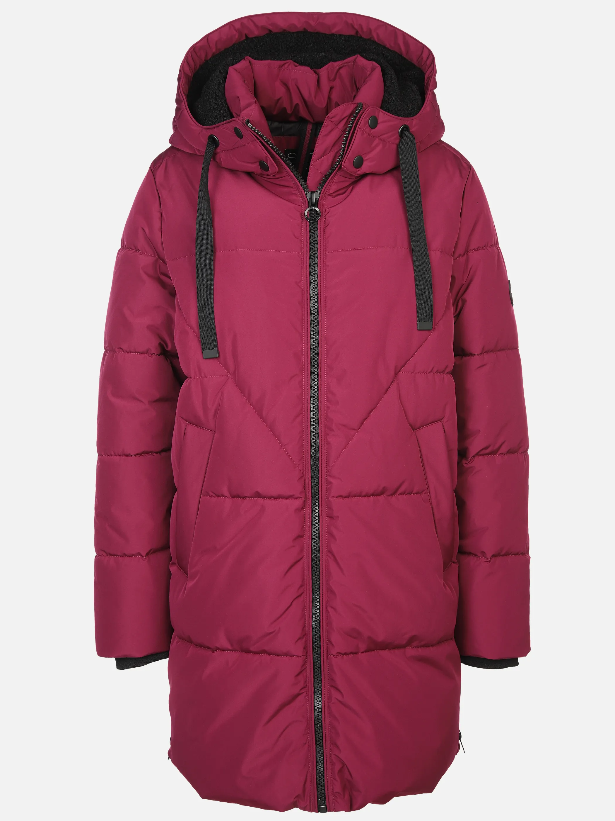 Sure Da-Steppjacke m. Kapuze Rot 898273 DARKBERRY 1