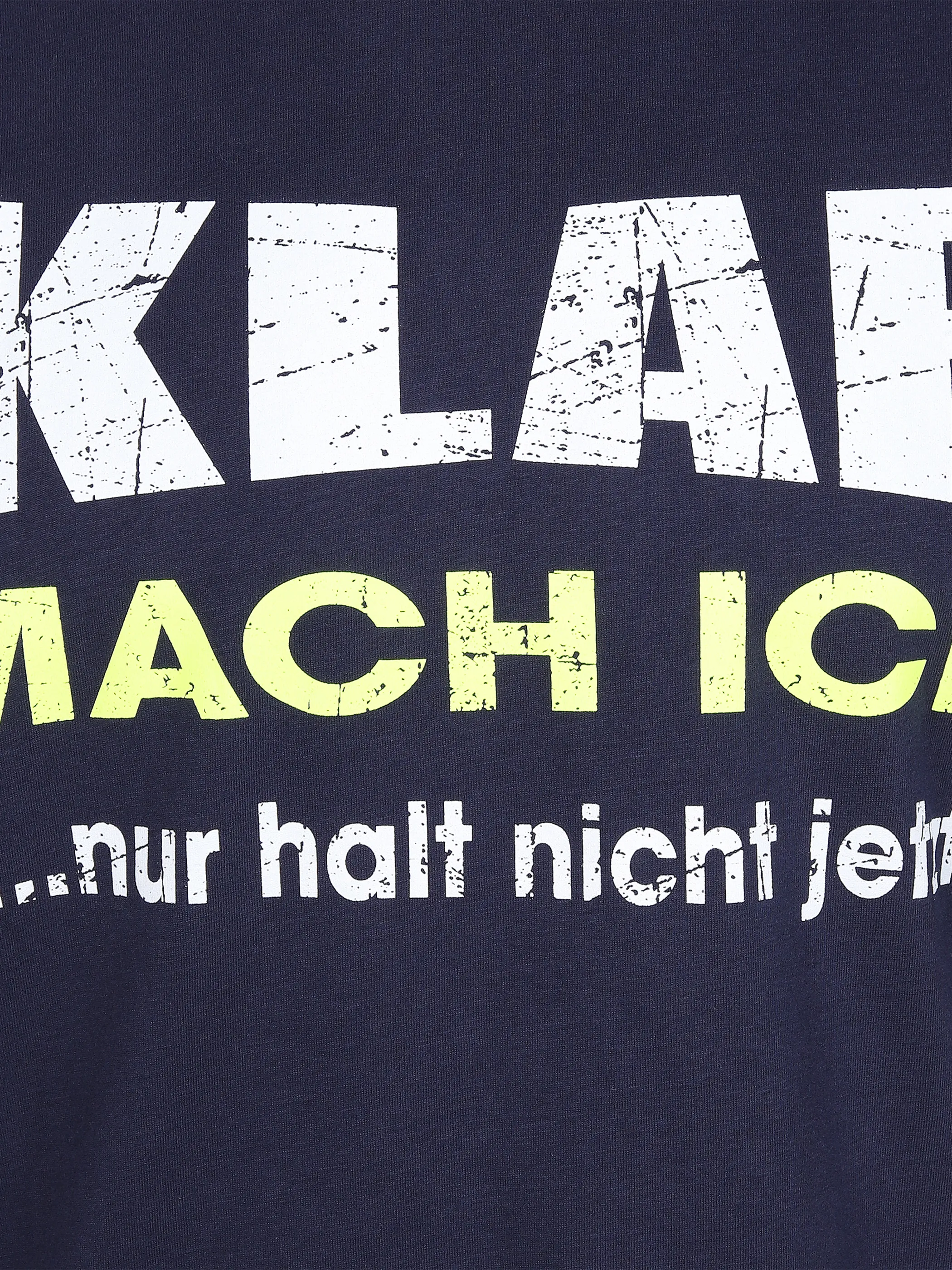 Worker He. T-Shirt 1/2 Arm Sprüche Blau 861655 NAVY 3