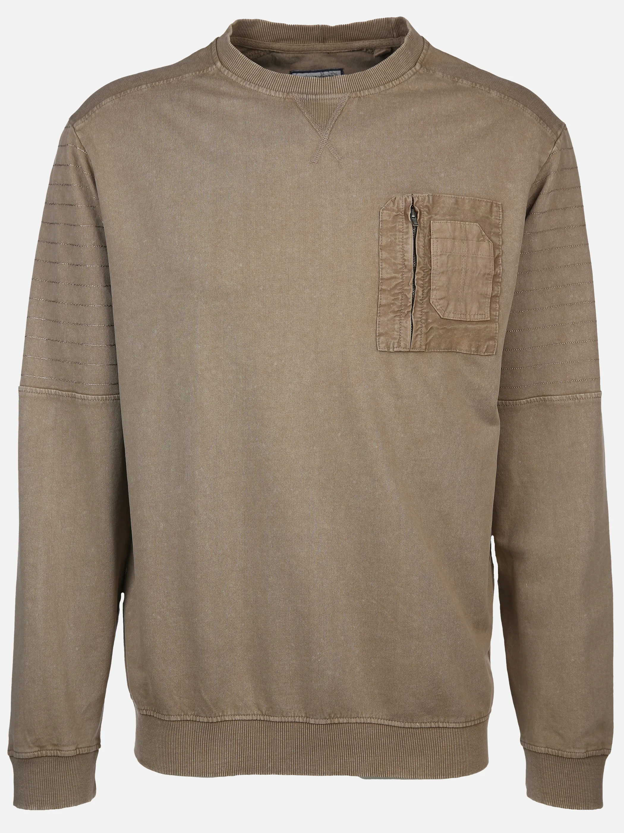 Southern Territory He. Sweatshirt RH Brusttasche Beige 900218 SAND 1