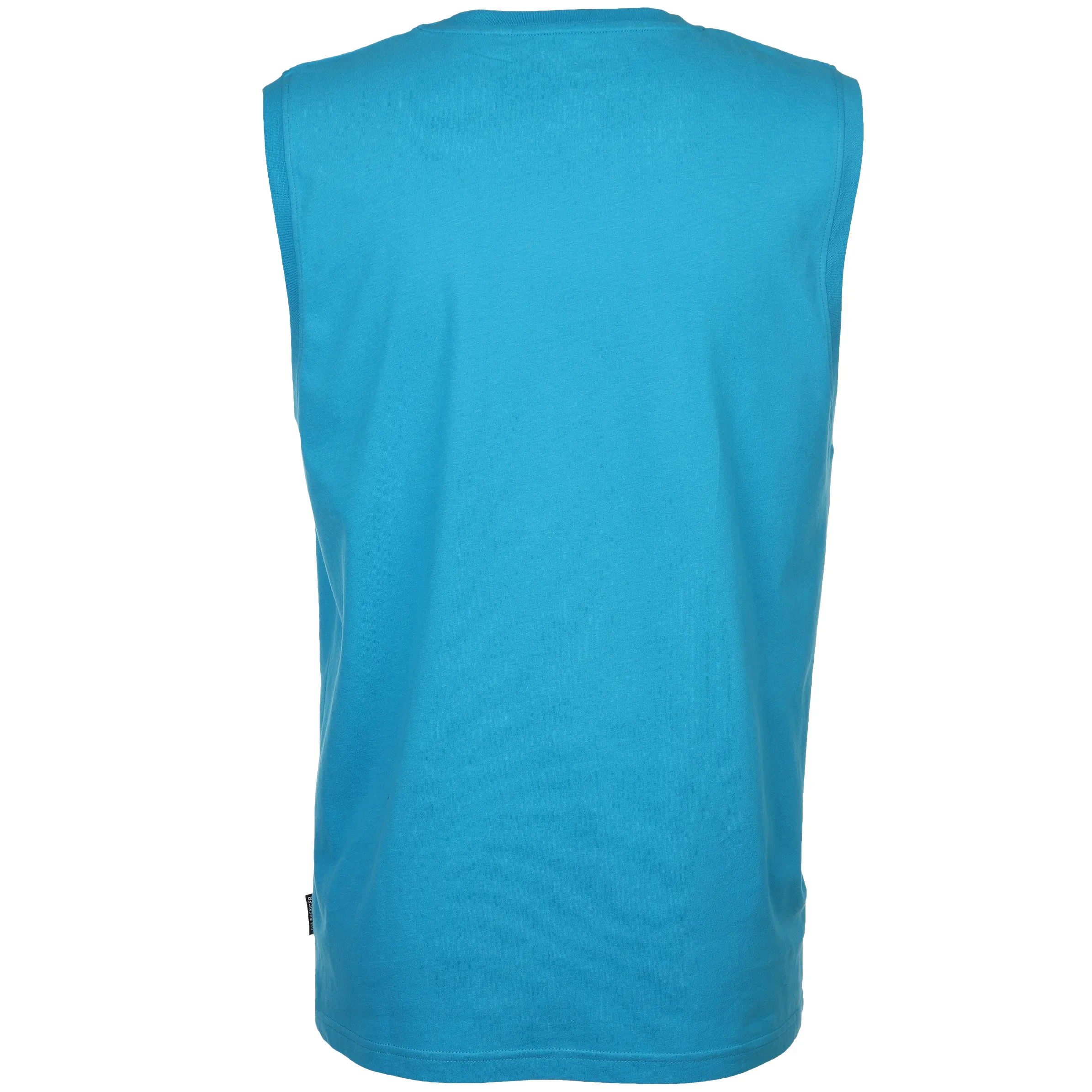 Jim Spencer He. Muscleshirt Druck Türkis 876081 AQUA 2