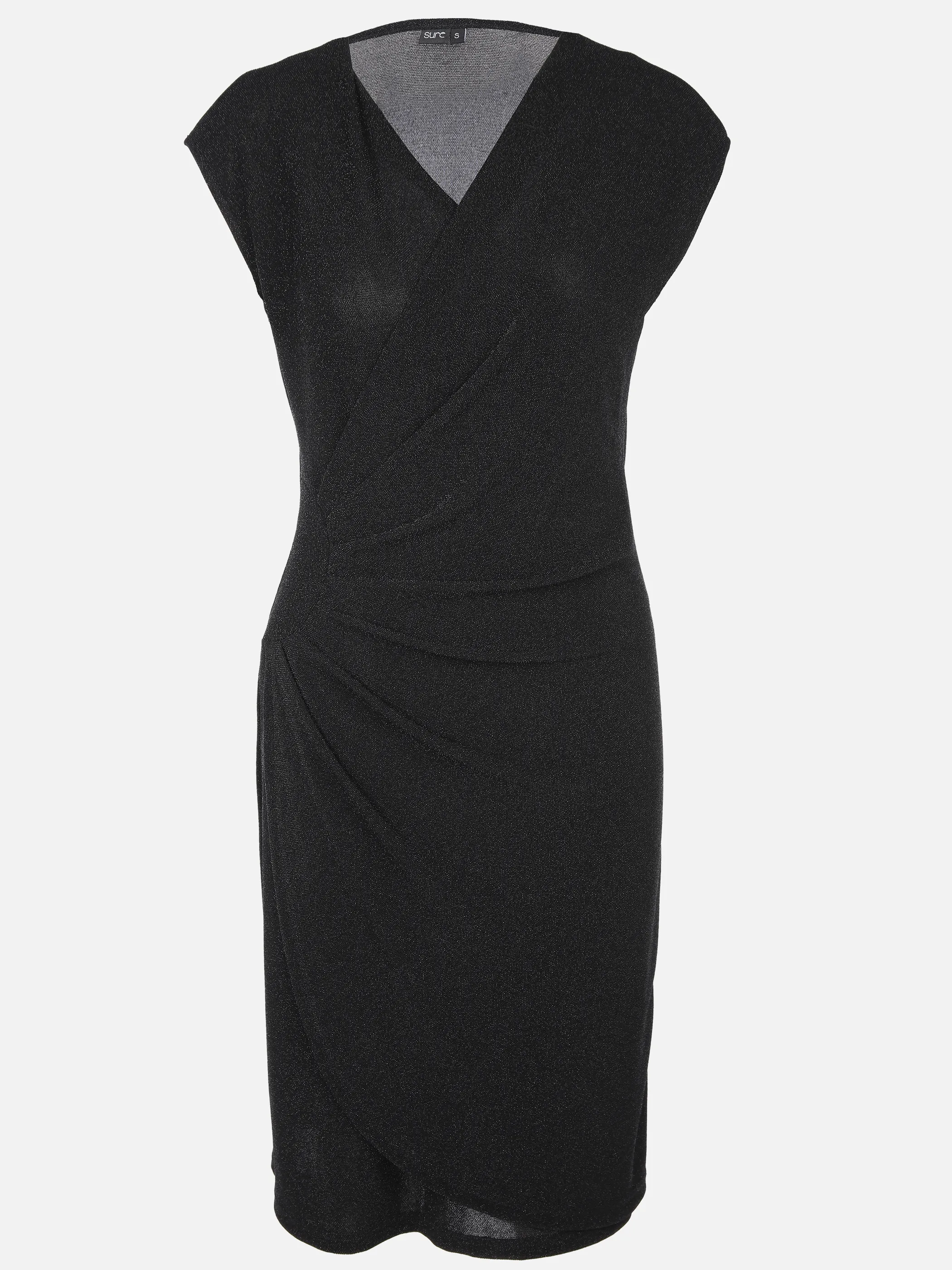 Sure Da-Lurex-Jersey-Kleid Schwarz 901219 SCHWARZ 1