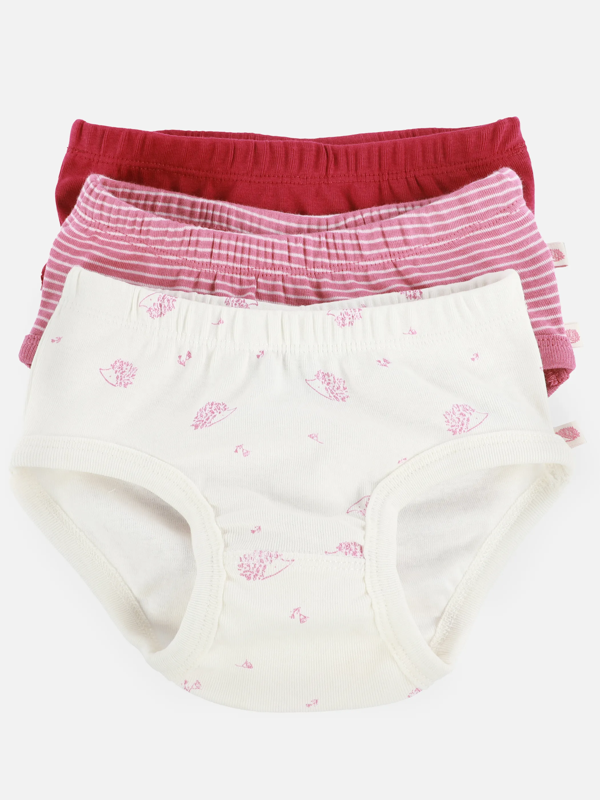 Bubble Gum BM 3er Pack Unterhosen in rosa, gestreift, AOP Rosa 900296 ROSA 1