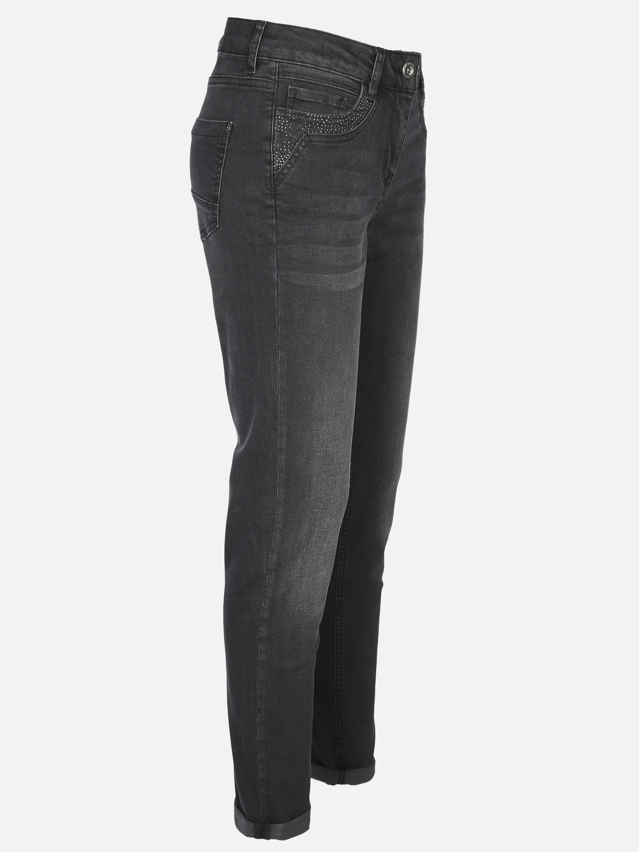 Lisa Tossa Da-Jeans slimfit "Hanna" Schwarz 900635 SCHWARZ 3