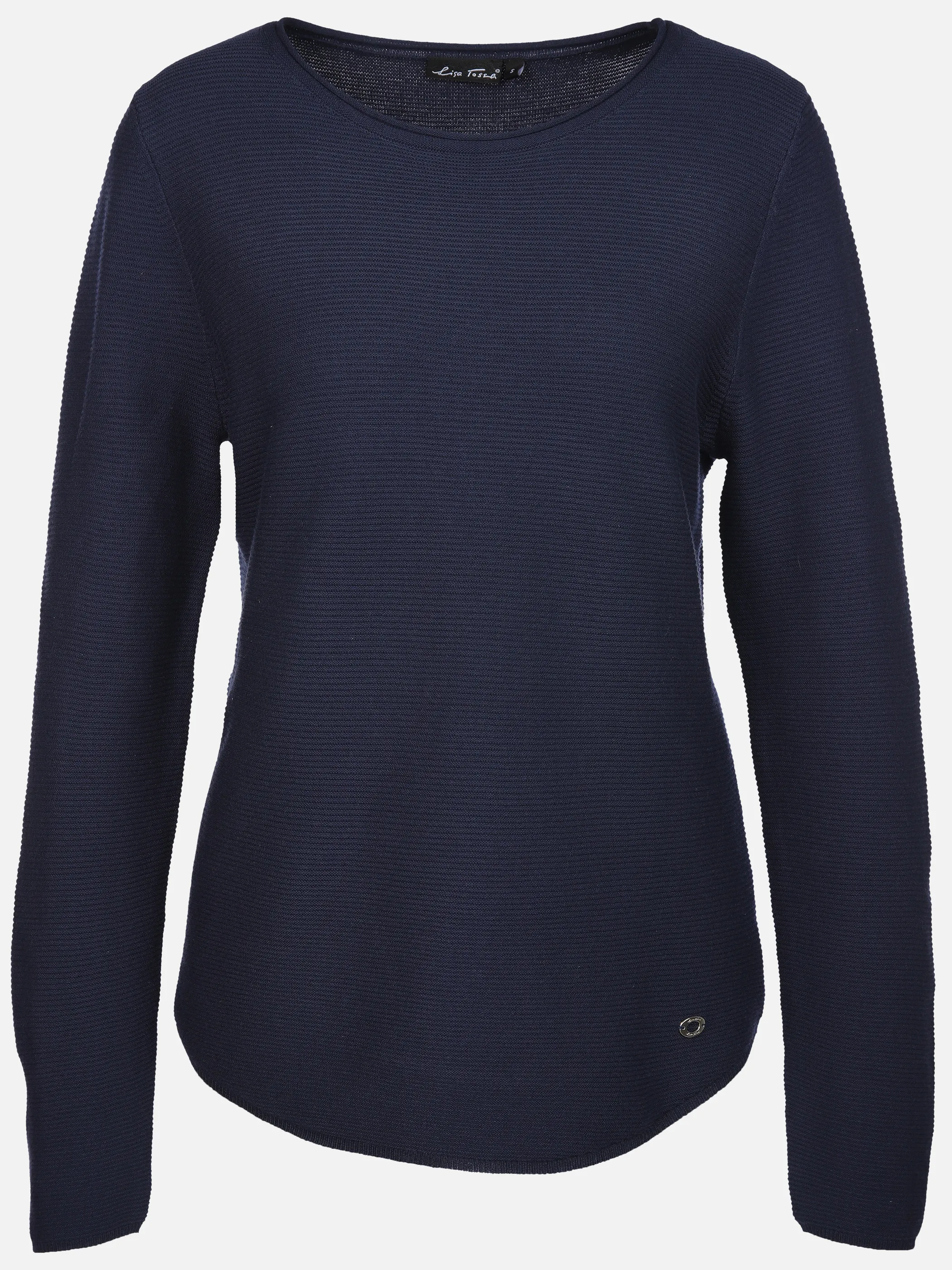 Lisa Tossa Da-Struktur-Pullover Marine 905176 NAVY 1