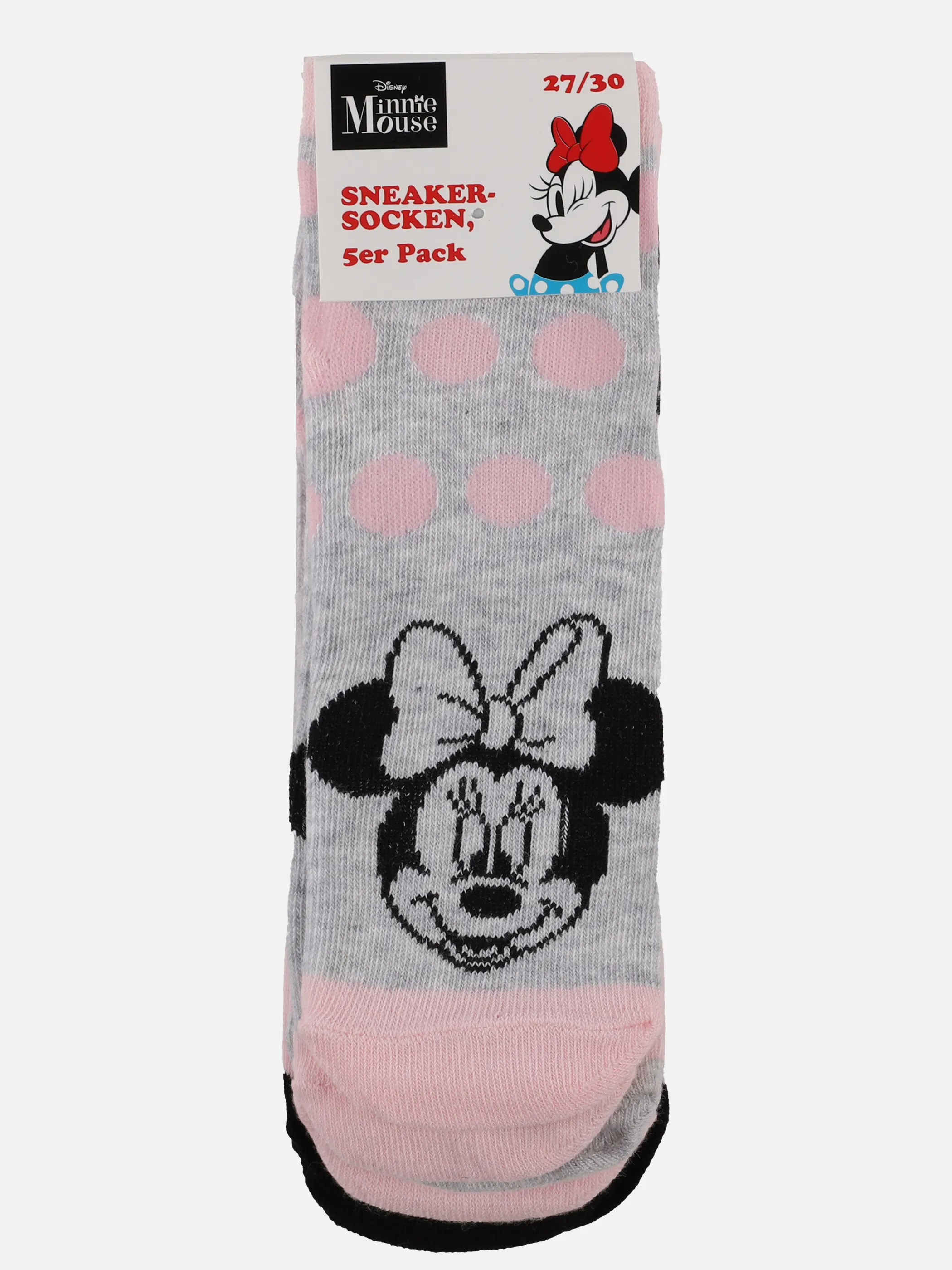 Minnie Mouse KM Sneaker Socken 5er Bunt 903214 BUNT 3