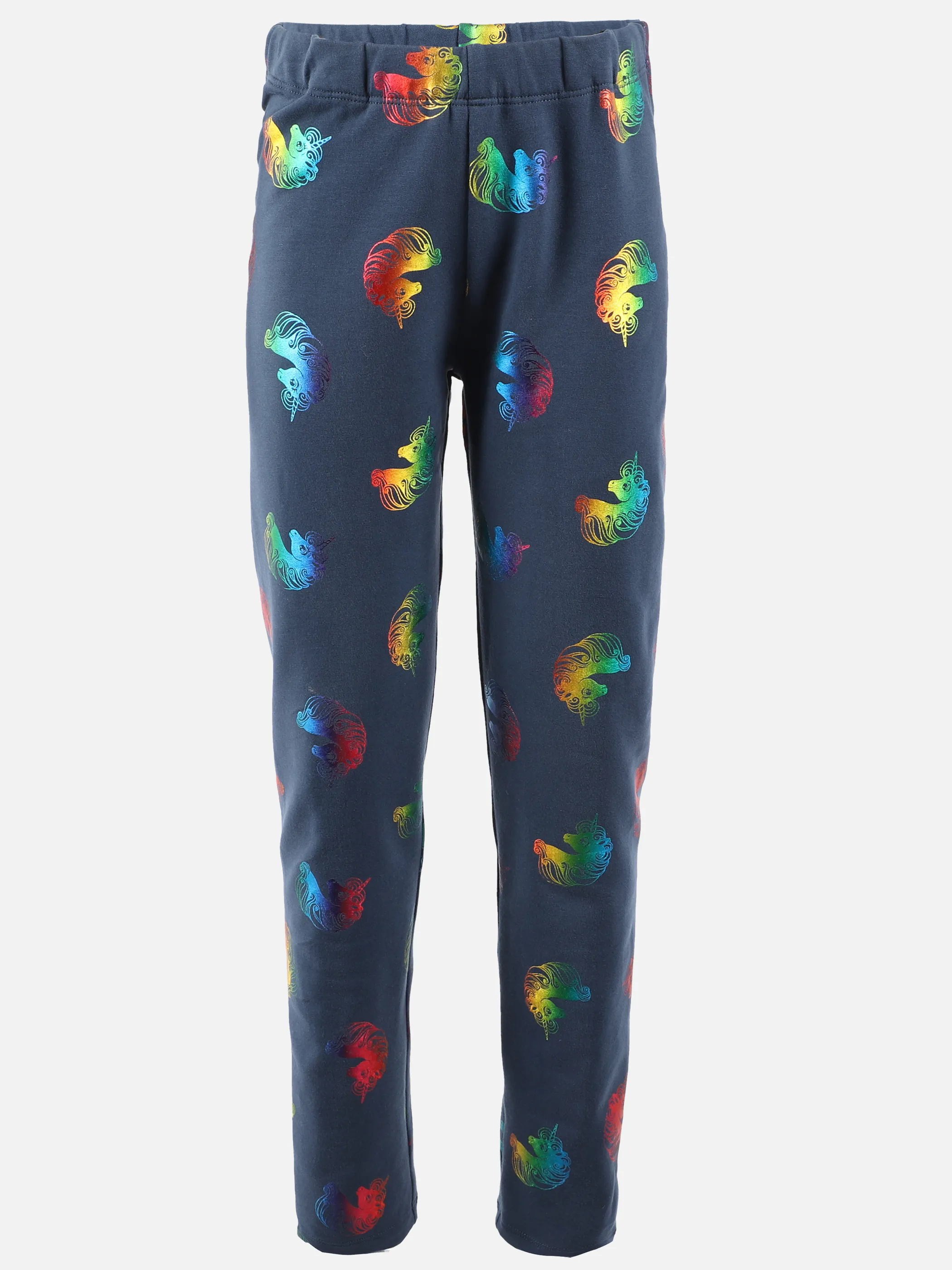 Stop + Go KM Leggings mit Einhorn AOP in dunkelblau Marine 898869 DUNKELBLAU 1