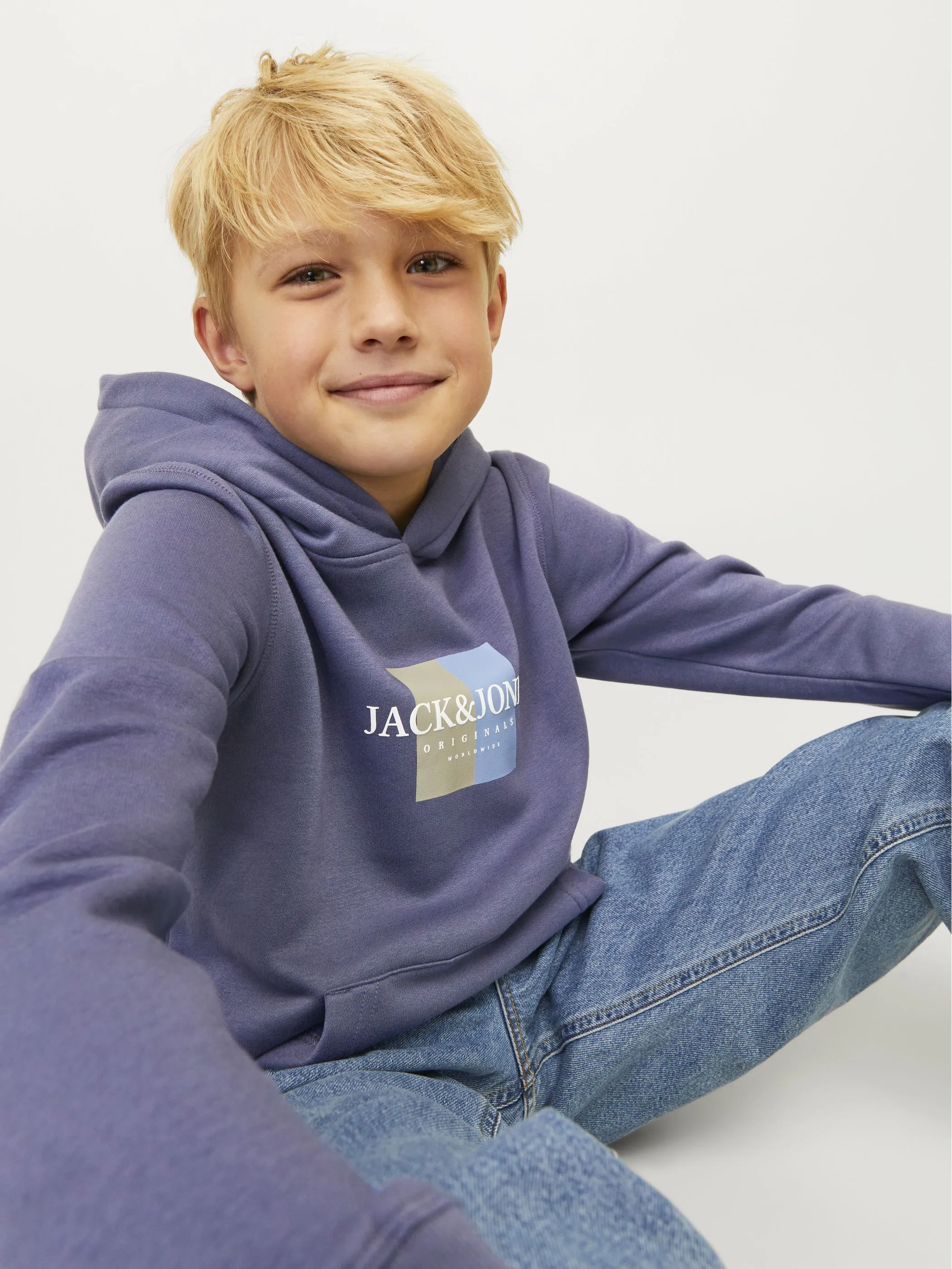 Jack&Jones Junior 12263243 JORFREDERIKSBERG BOX Blau 903619 175880 4