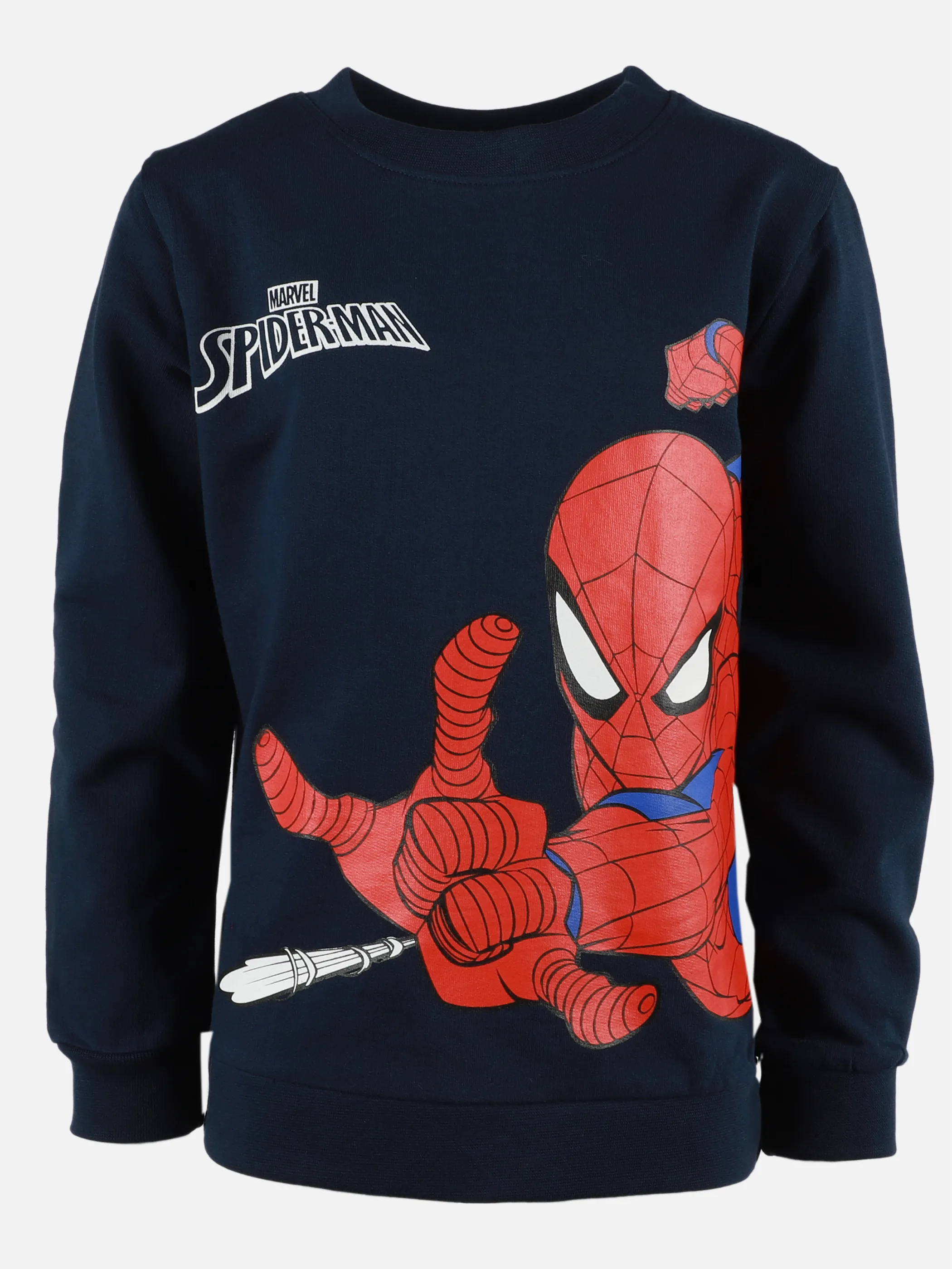 Spidermann KJ Sweatshirt mit Spiderman Frontprint in navy Marine 906774 NAVY 1