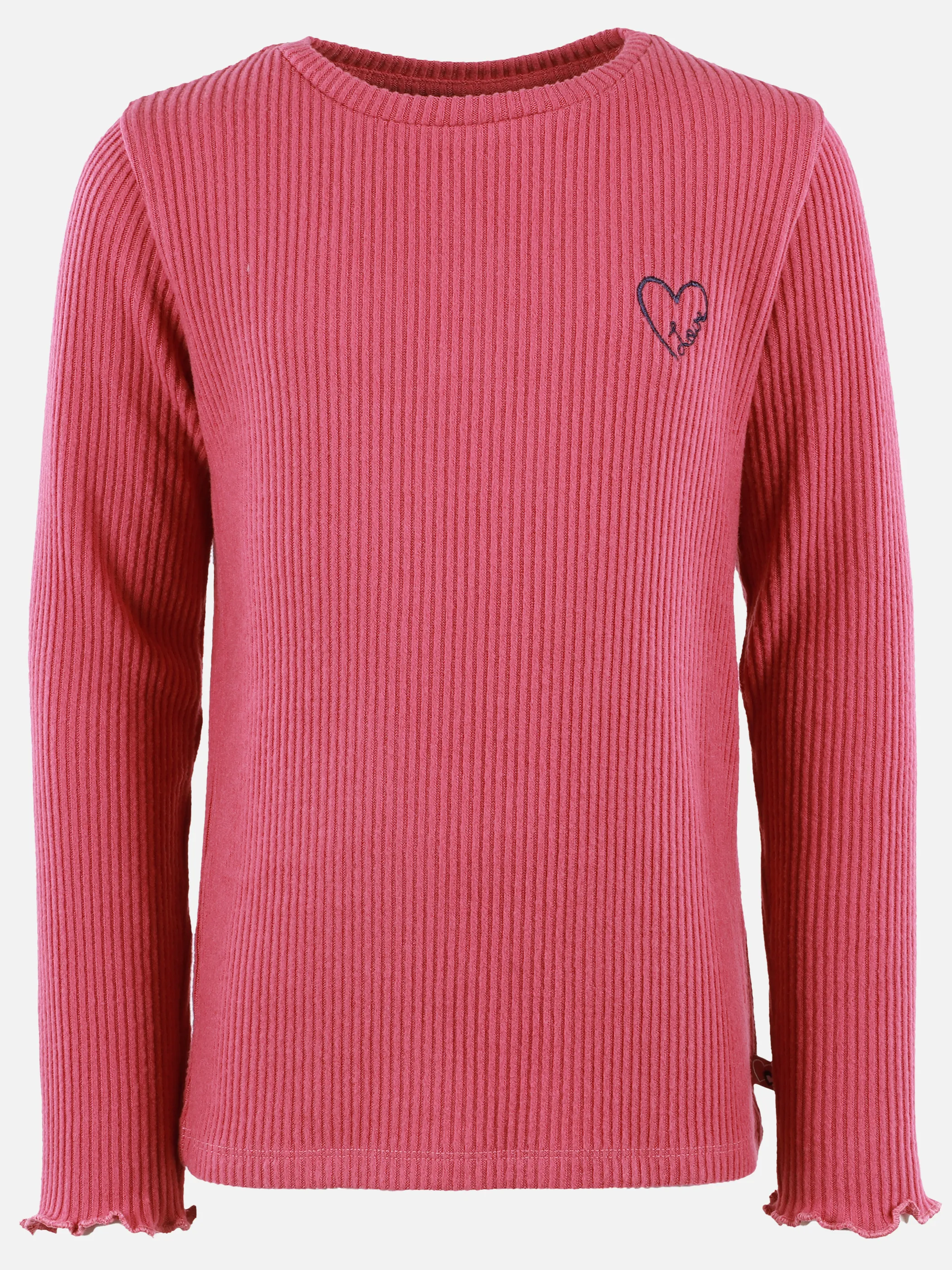 Stop + Go KM Ripp-Longsleeve in plumb Rot 900326 PLUMB 1