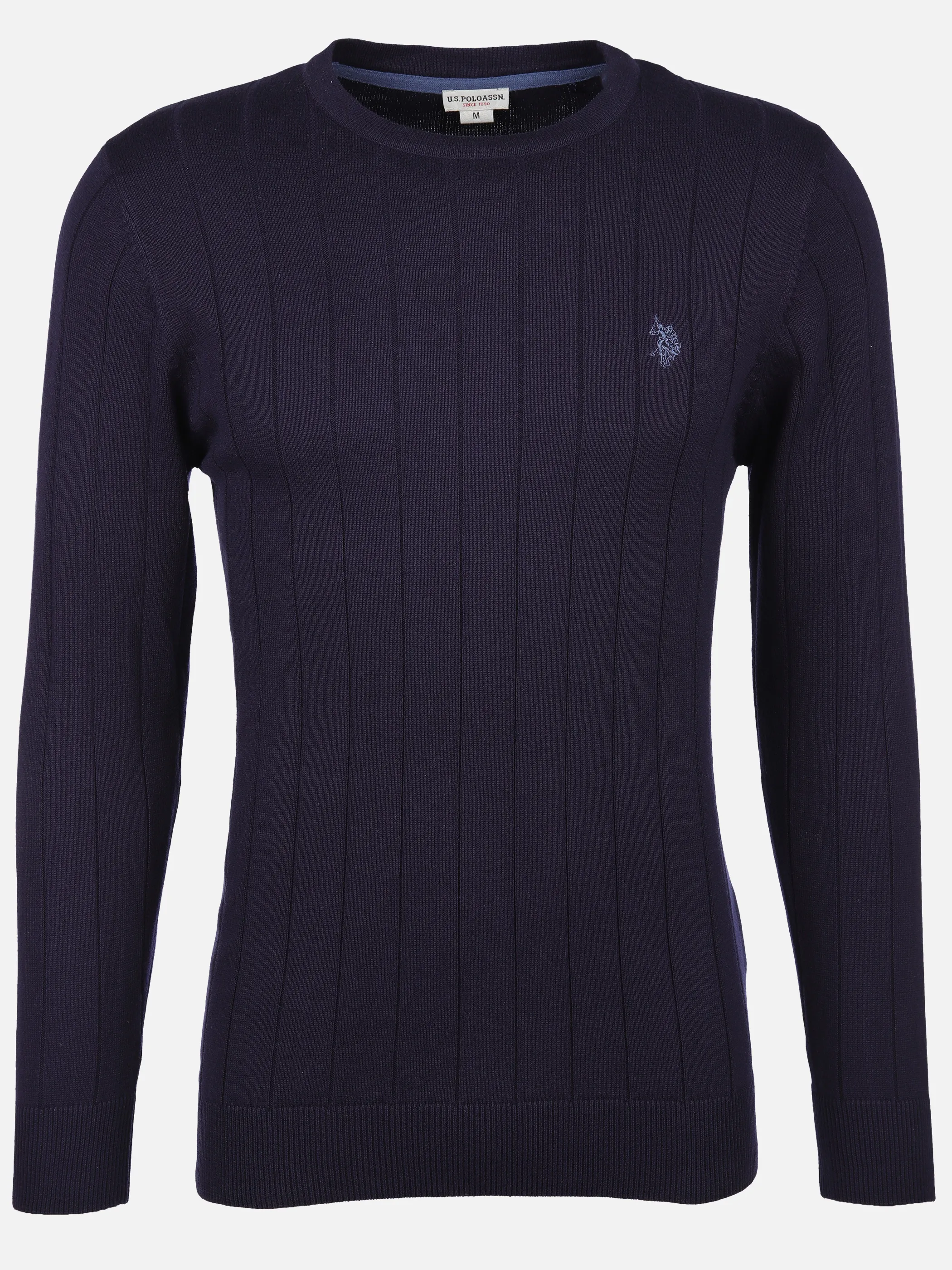 U.S. Polo Assn. He. Pullover RH Zopf Blau 911145 578 1