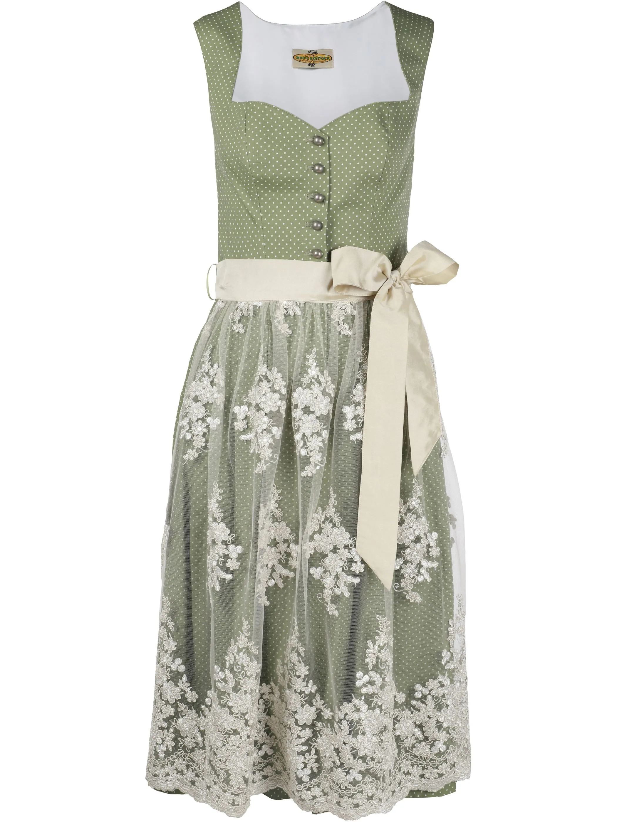 Wolperdinger Da-Dirndl Edonita Grün 899677 SCHILF 1