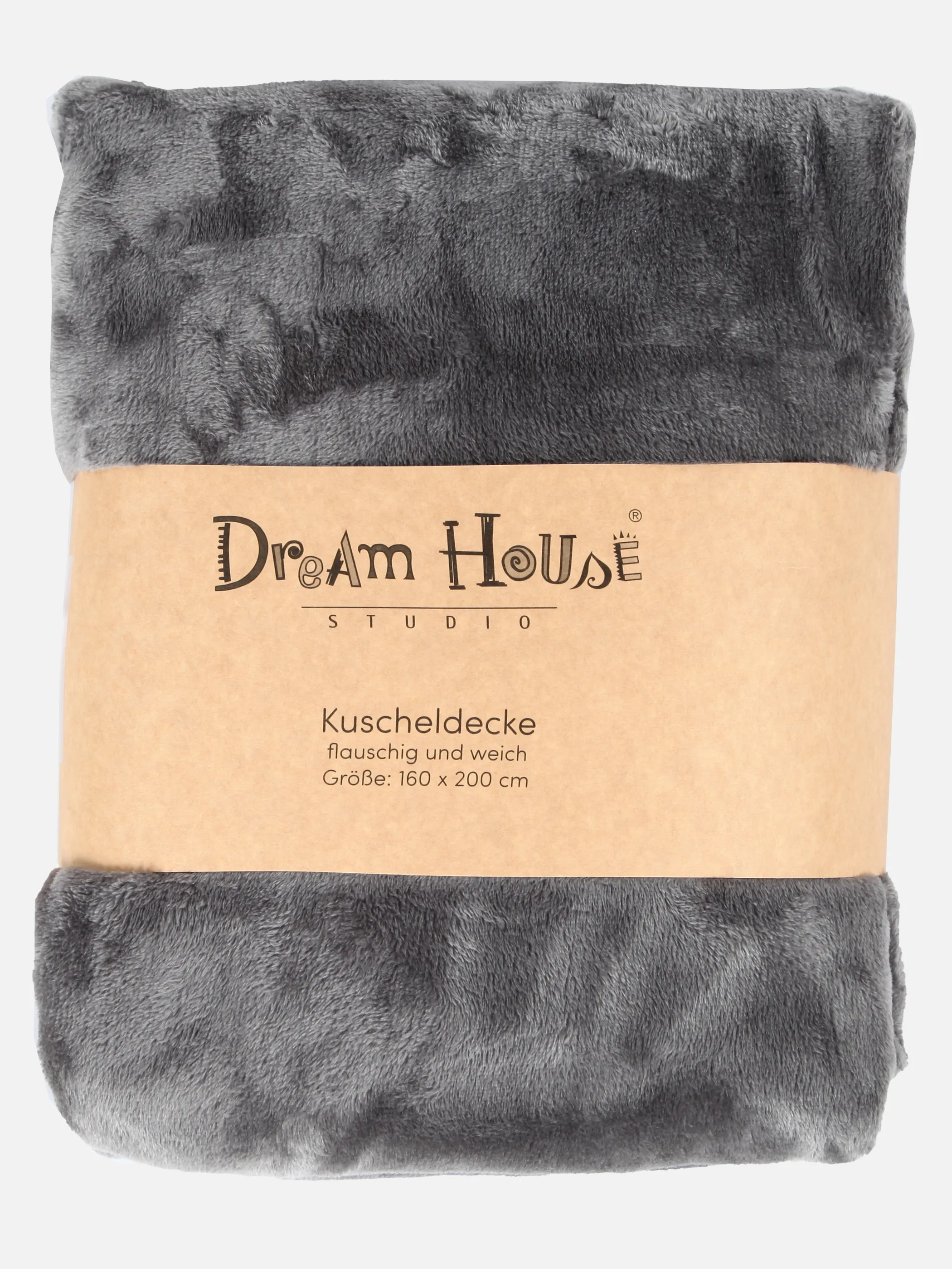 Dream House Kuscheldecke 160x200 Grau 899785 ANTHRA UI 2