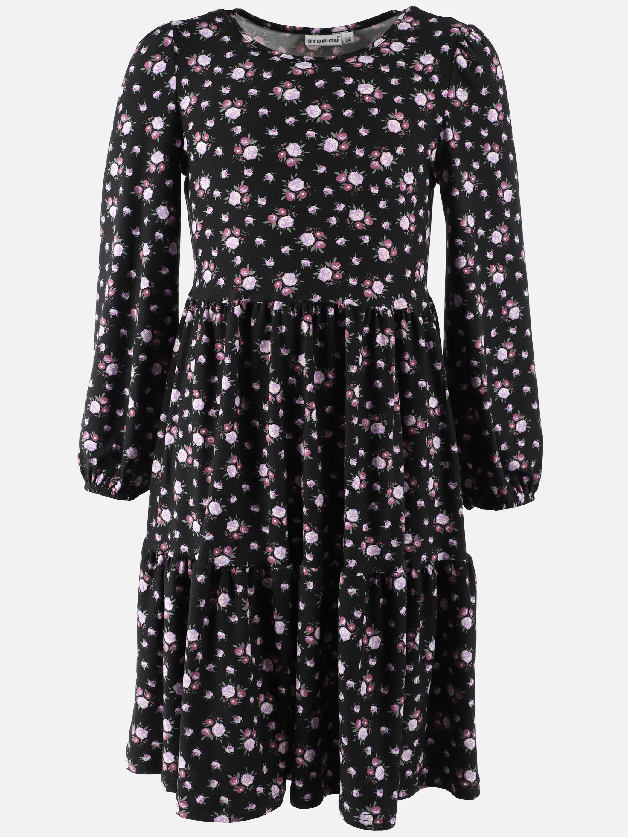 Stop + Go Jugendliche Mädchen Kleid mit bunten Blumen AOP/ Bunt 898722 BUNT 1