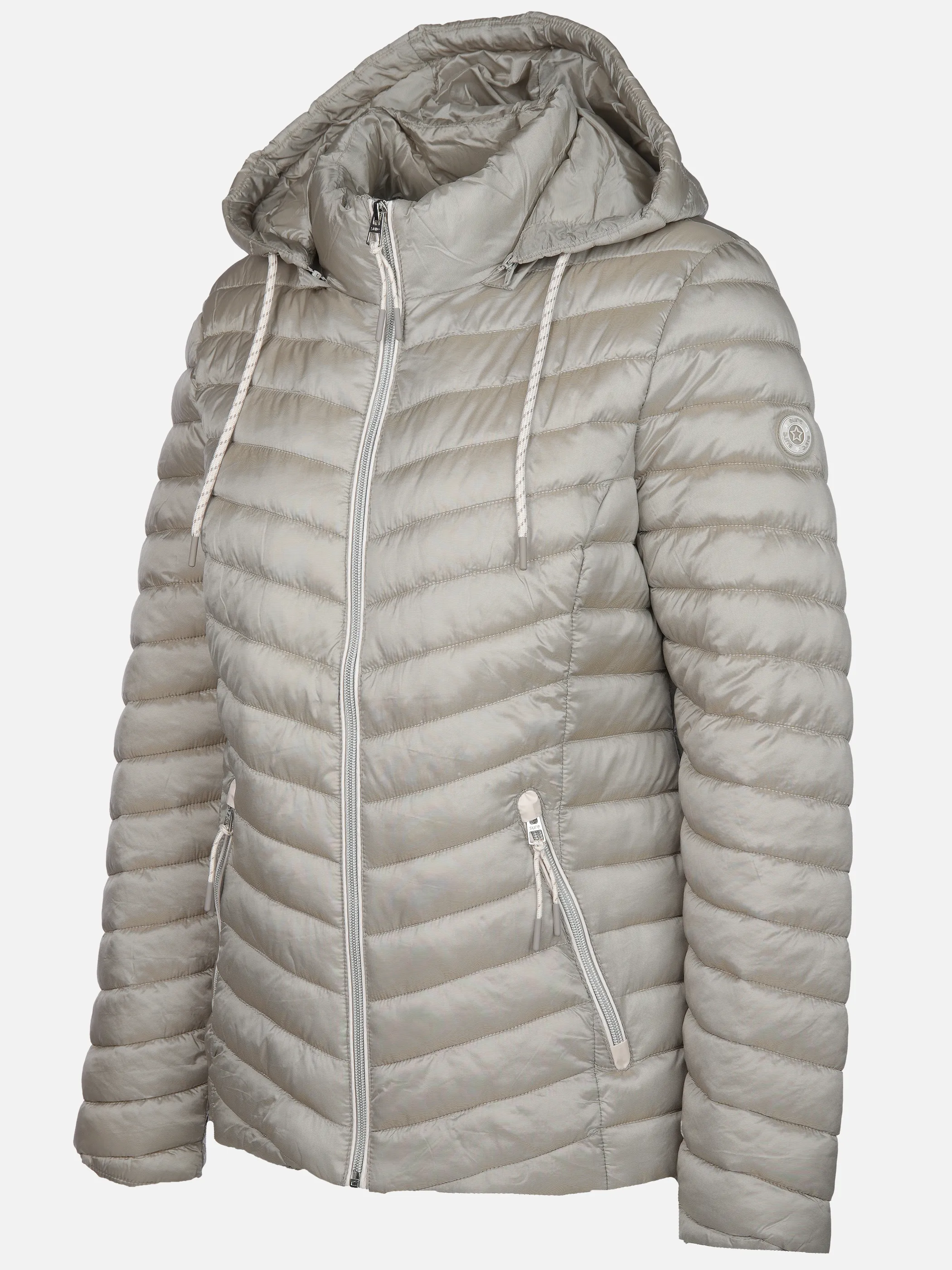 Sure Da-Steppjacke m. Kapuze Grau 904085 SILBER 3