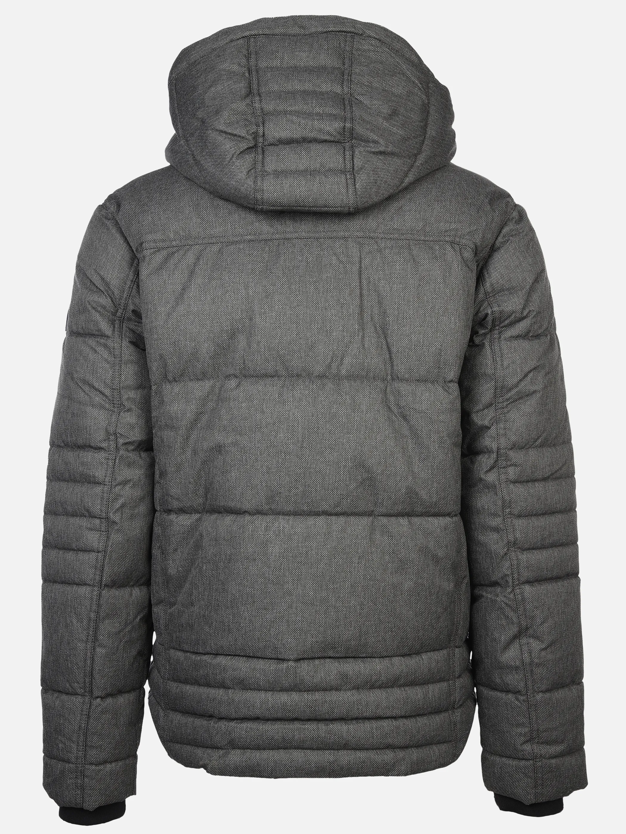 Tom Tailor 1038935 puffer jacket with hood Grau 884260 28007 2