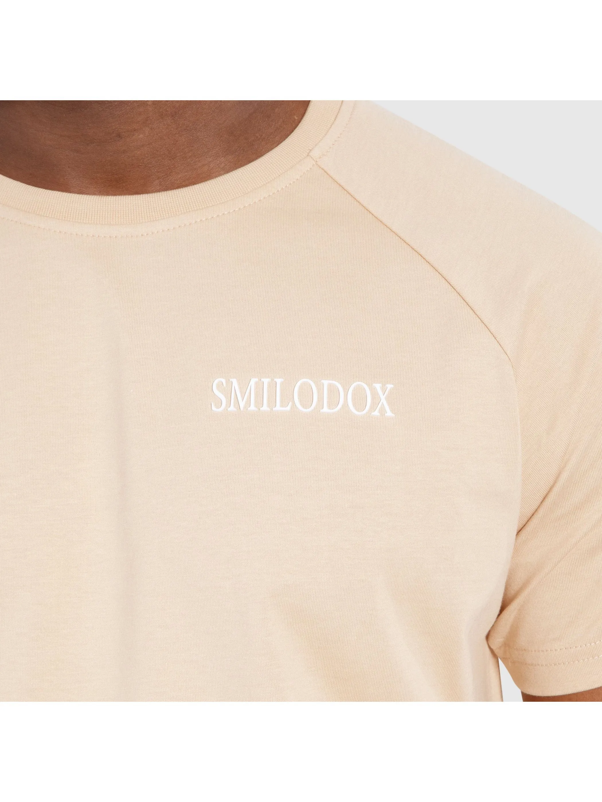 Smilodox 124563 He-T-Shirt Erwin Beige 905934 CREME 5