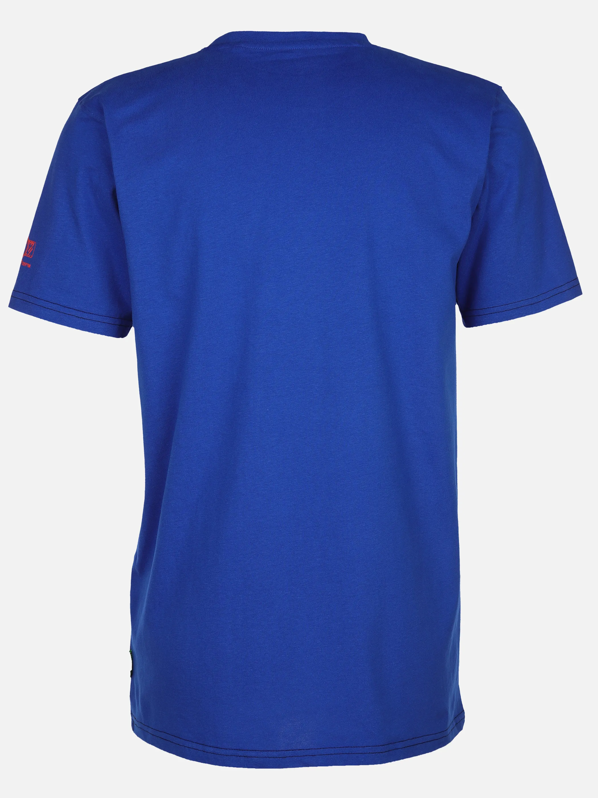 Worker He. T-Shirt 1/2 Arm Sprüche Blau 907751 INDIGO 2