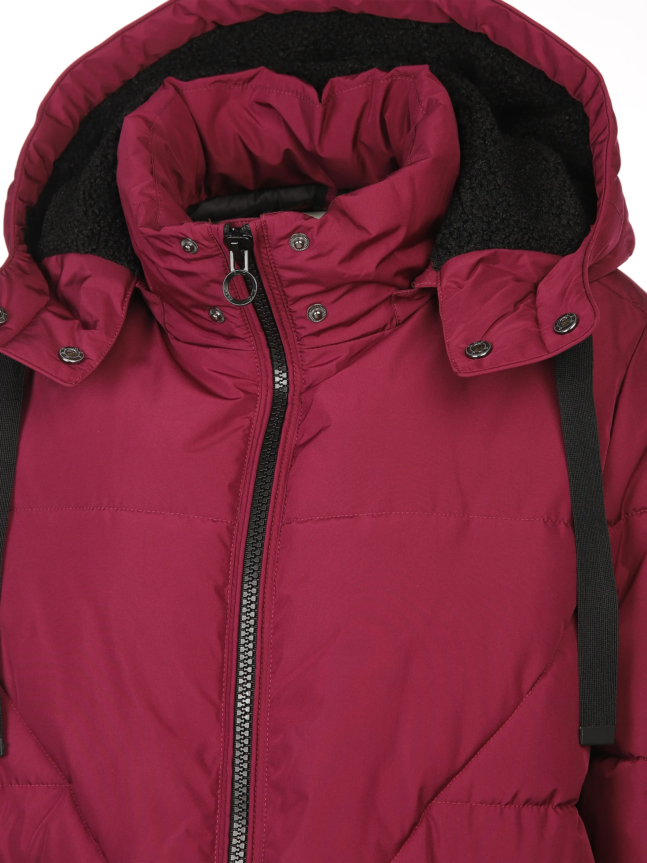 Sure Da-Steppjacke m. Kapuze Rot 898273 DARKBERRY 5