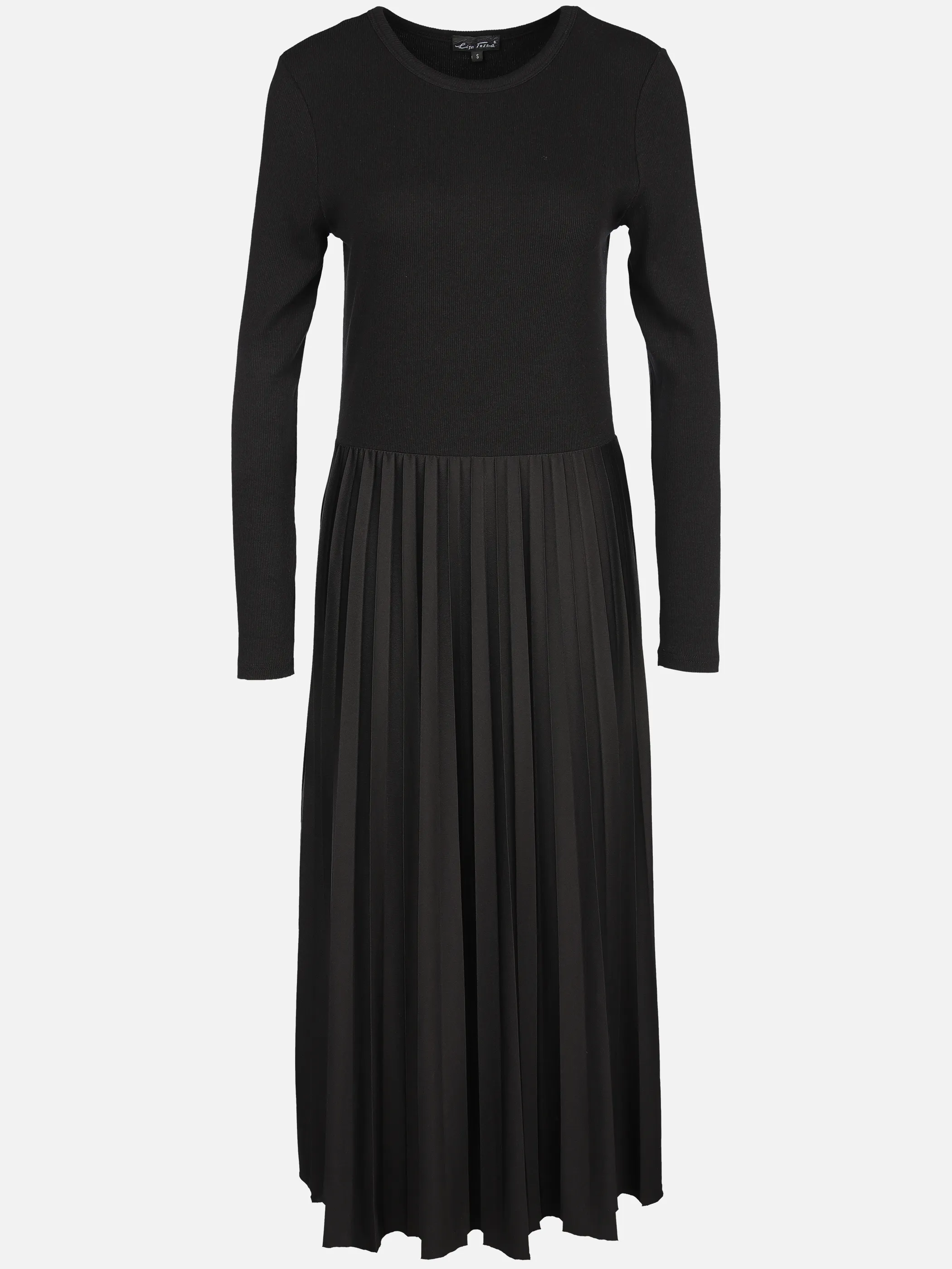 Lisa Tossa Da-Plissee-Kleid Schwarz 905503 SCHWARZ 1