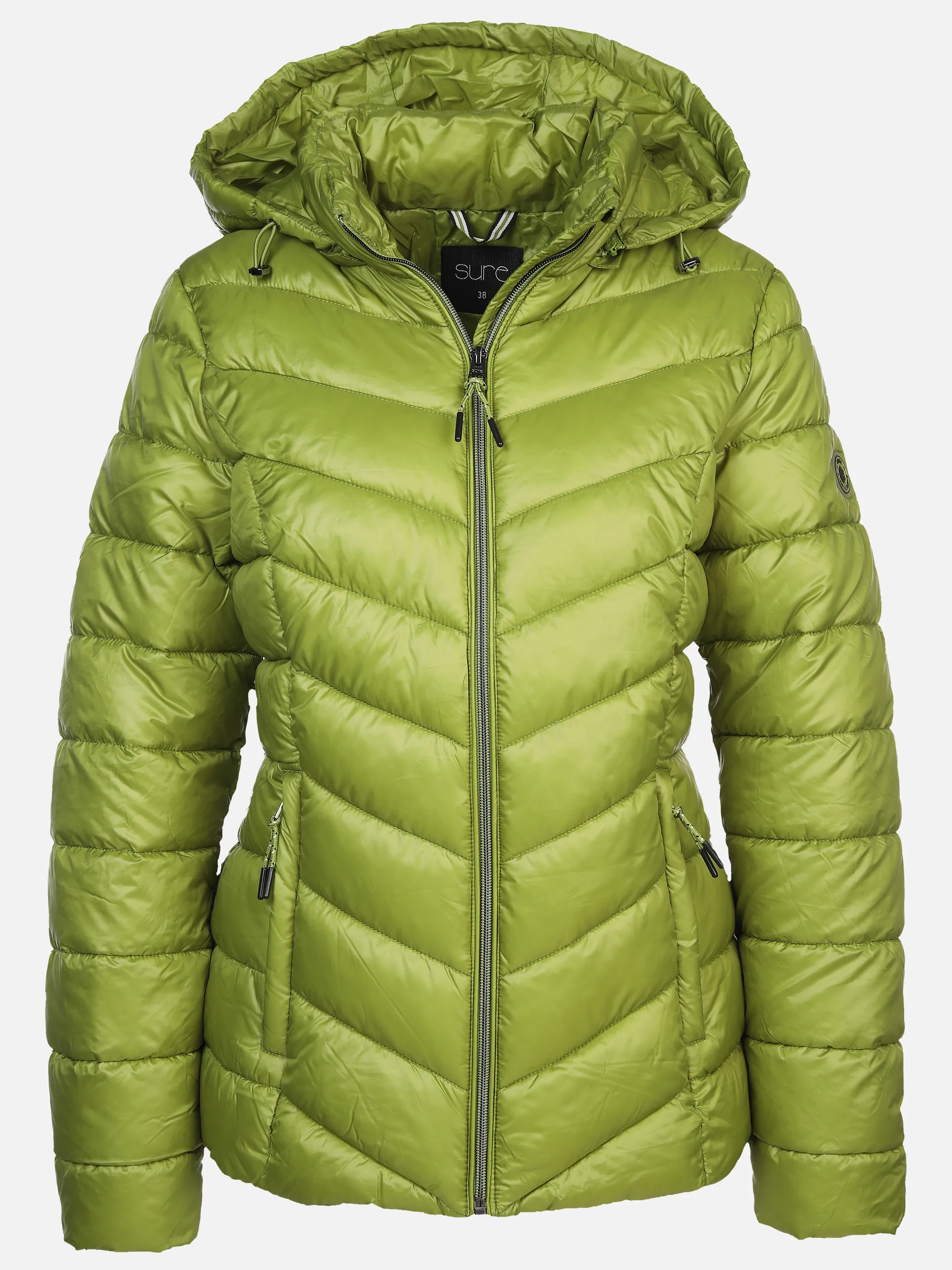 Sure Da-Steppjacke m. Kapuze Grün 896819 PISTAZIE 1