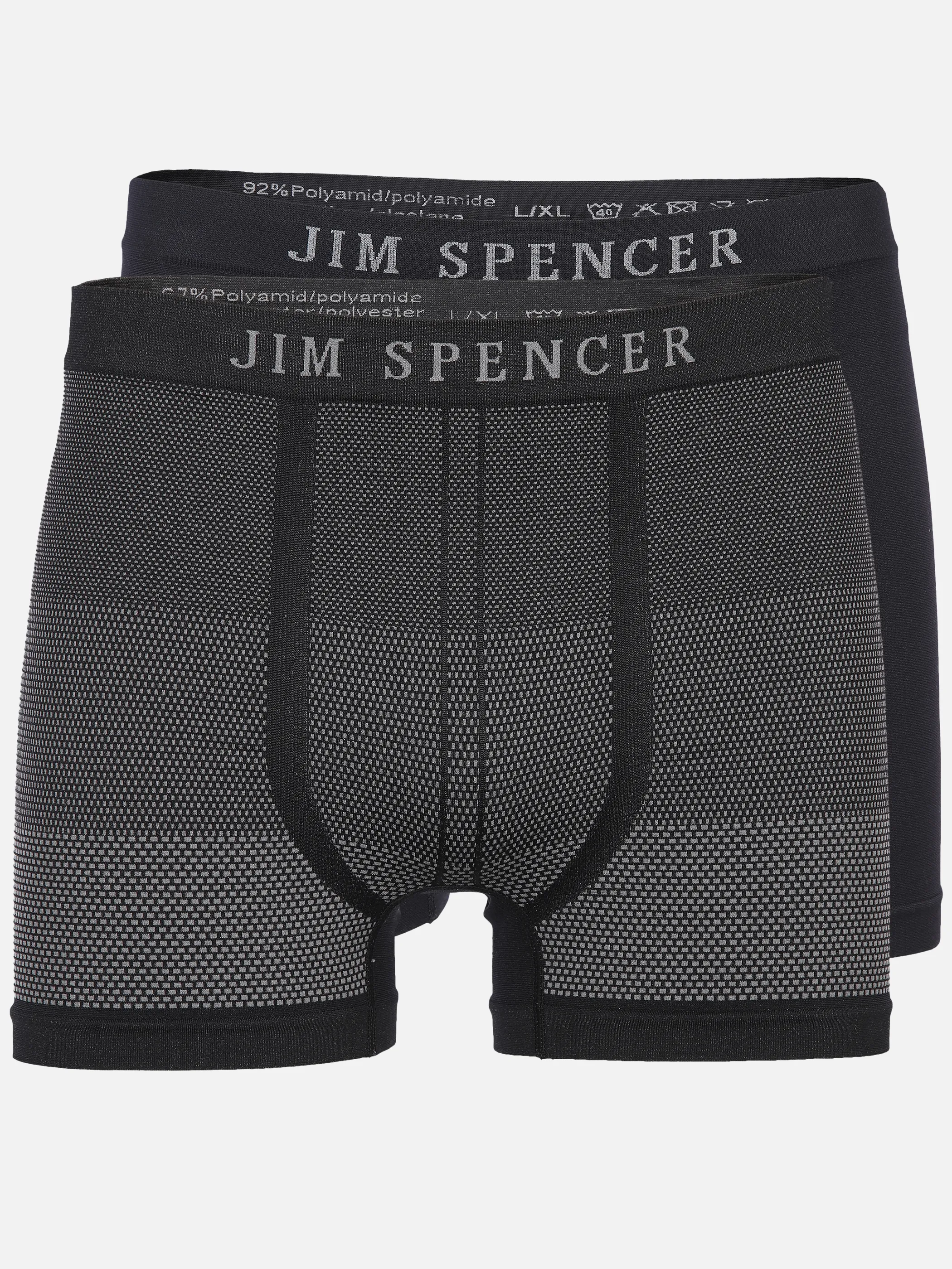 Jim Spencer He. Seamless Retro gemustert 2 Grau 897815 GRAU 1