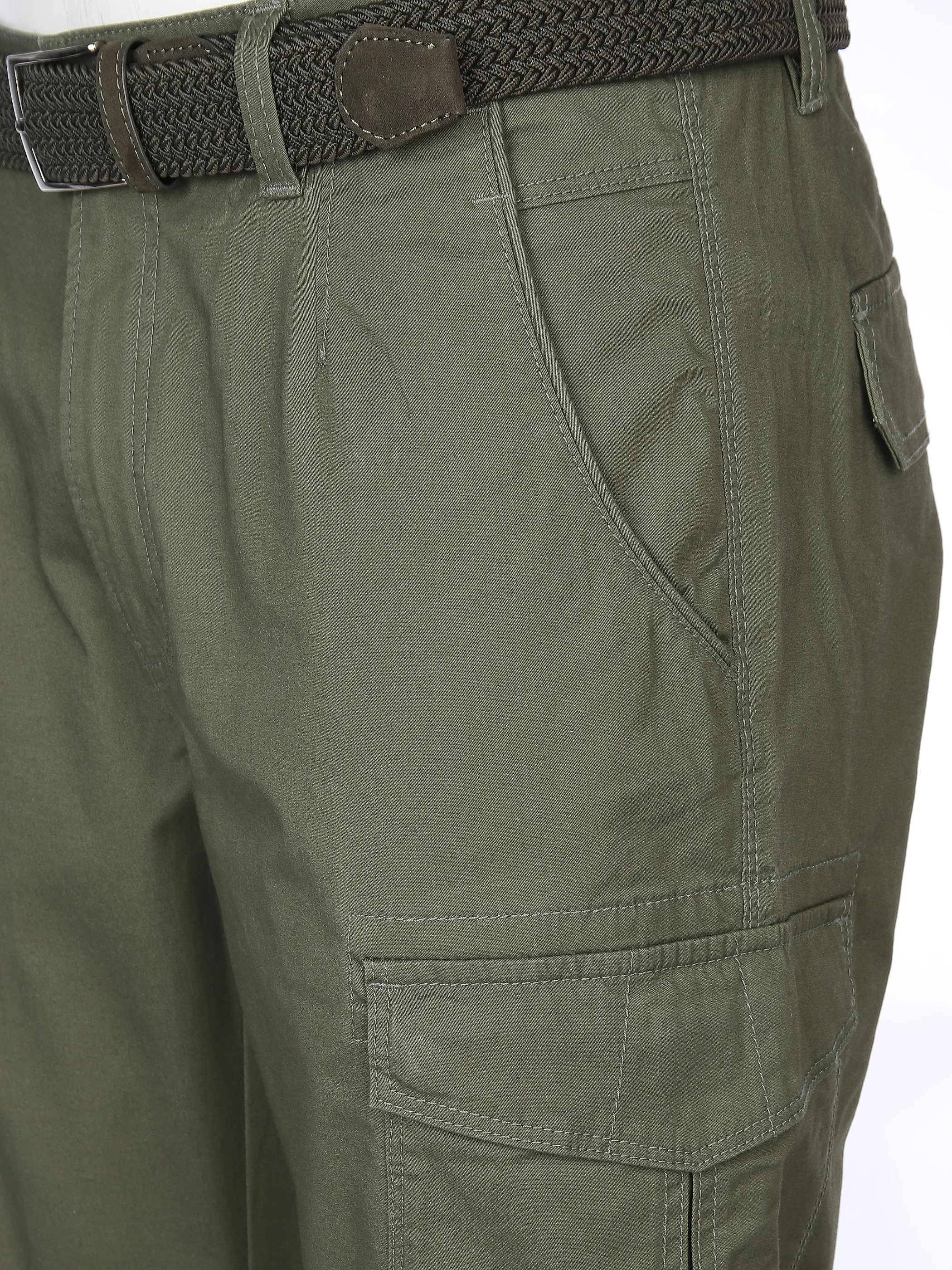 Jim Spencer He. Cargohose Premium Oliv 899307 OLIV 4