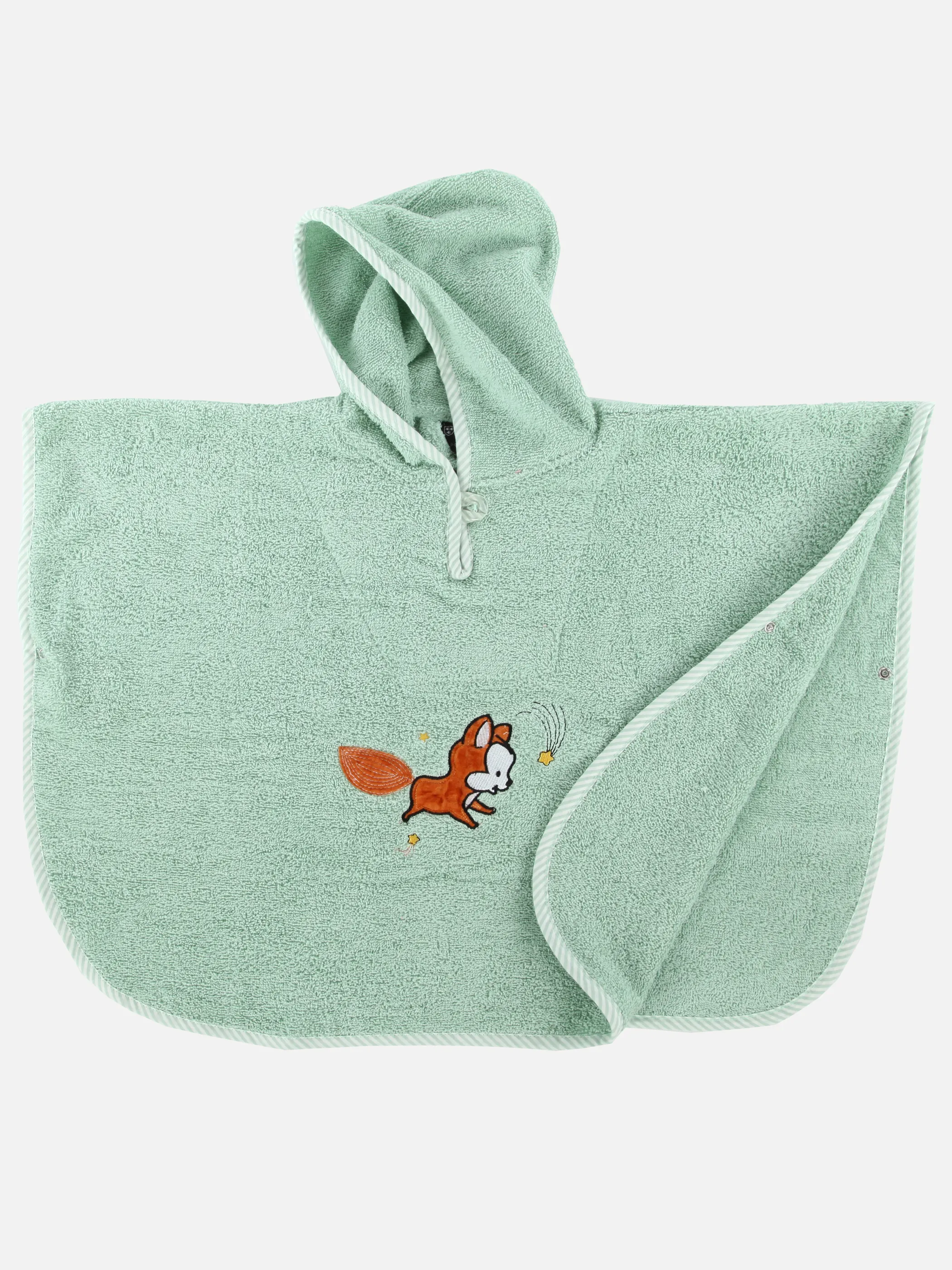 Badeponcho Kinder Grün 893118 FUCHS 2