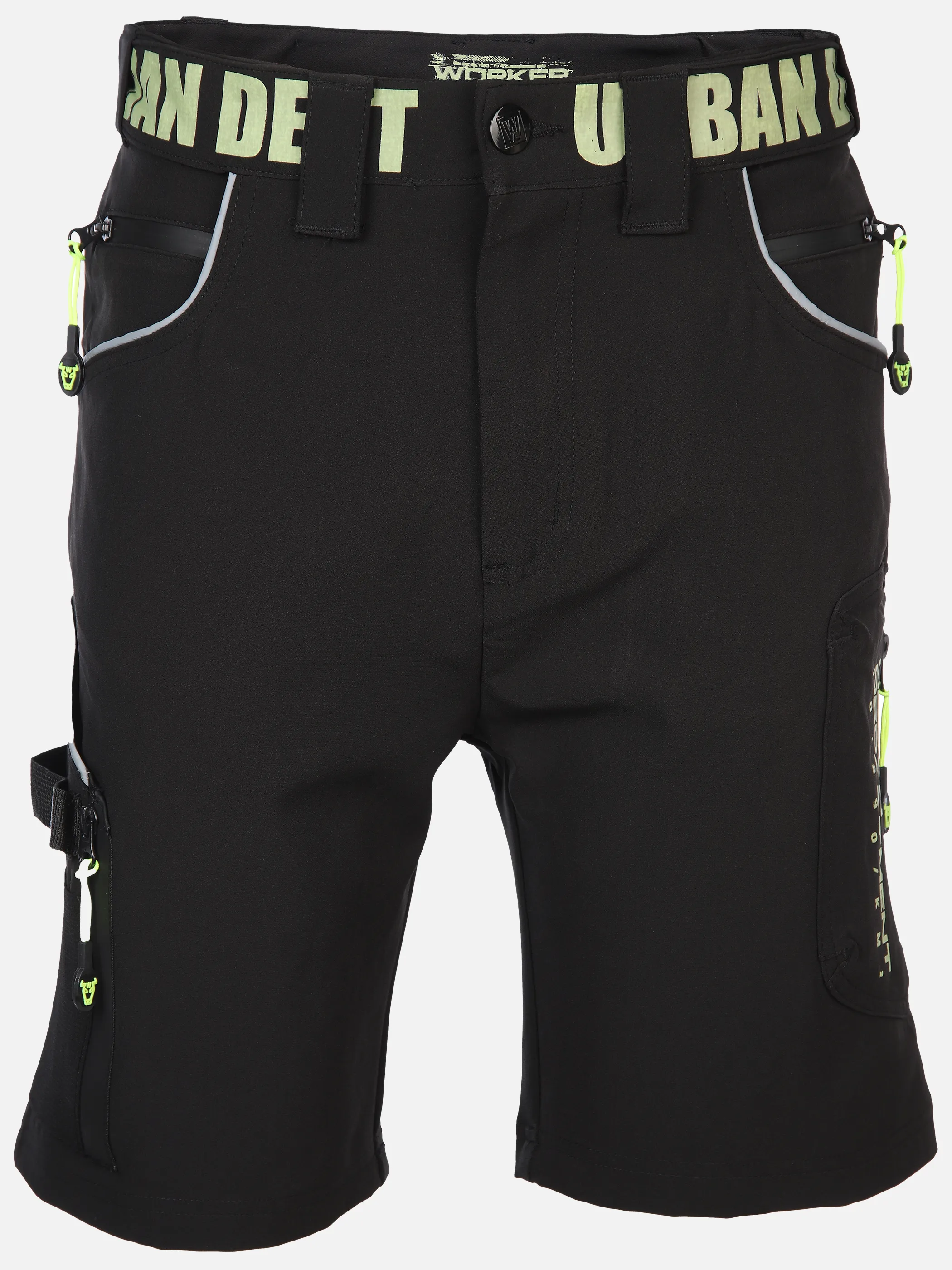 Worker He. Arbeitsshort Stretch Schwarz 895096 BLACK 1