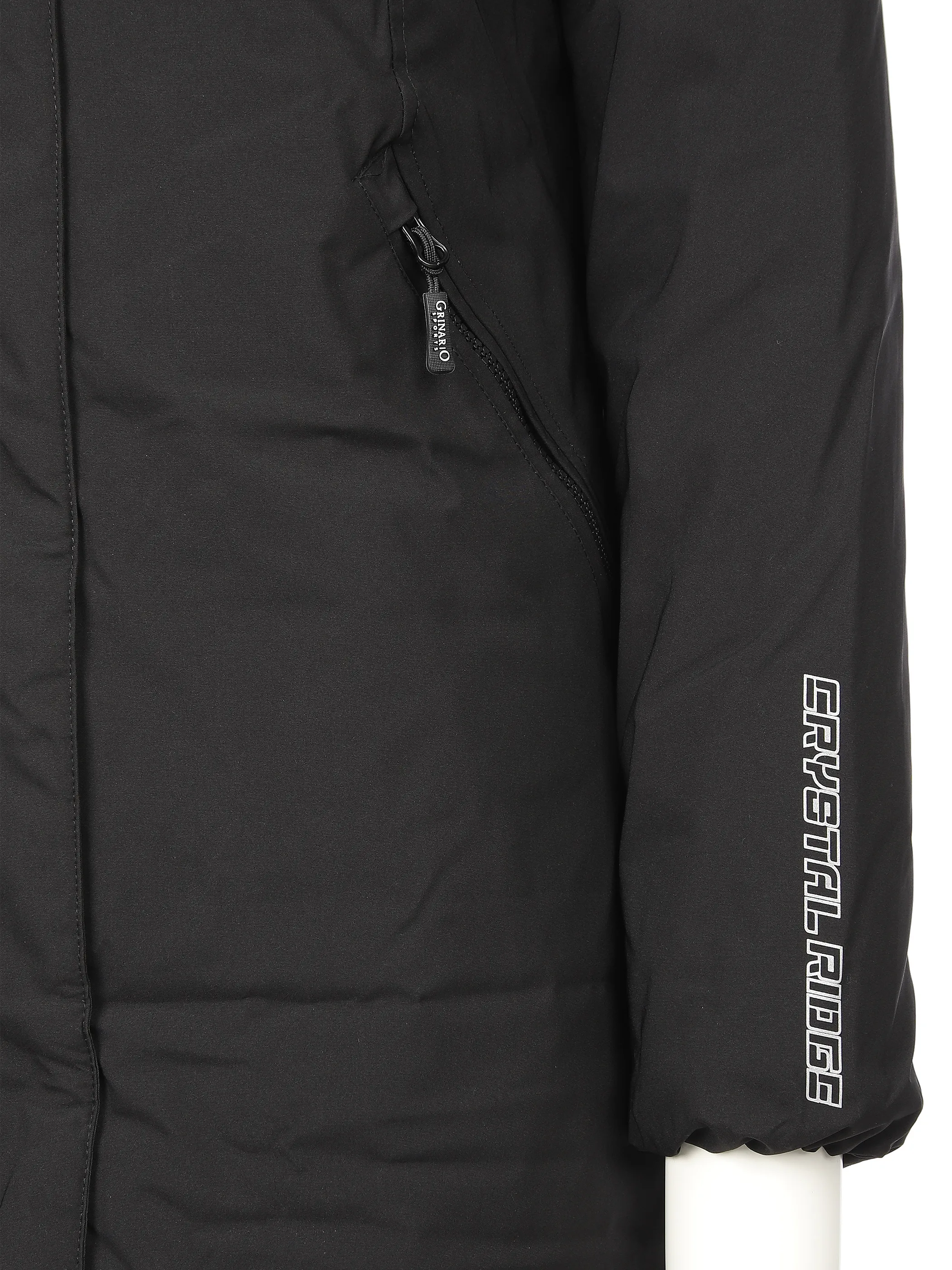 Grinario Sports Da- Softshell Mantel mit Innenstepp Schwarz 896829 BLACK 4