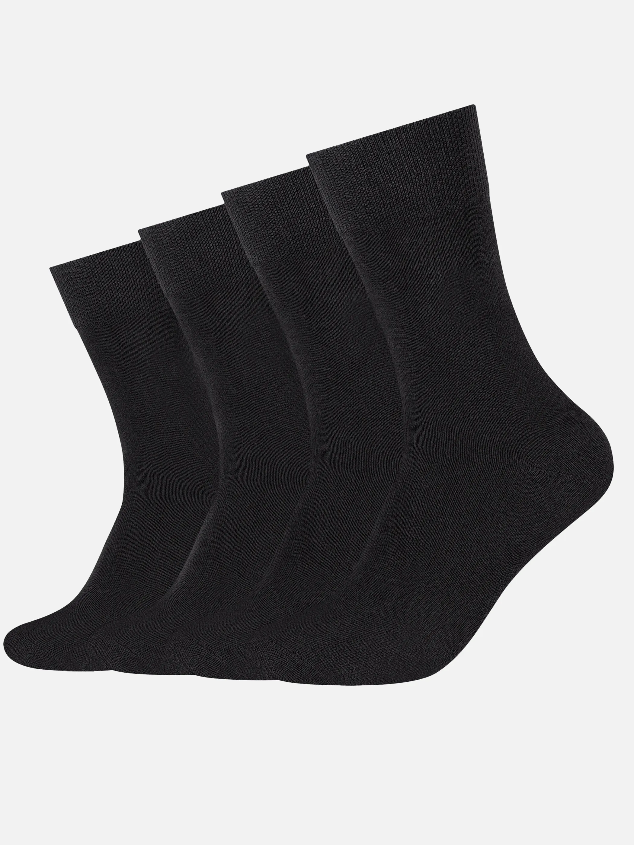 s.Oliver S20810 Red Unisex classics Socken 4er Schwarz 876912 9999 1