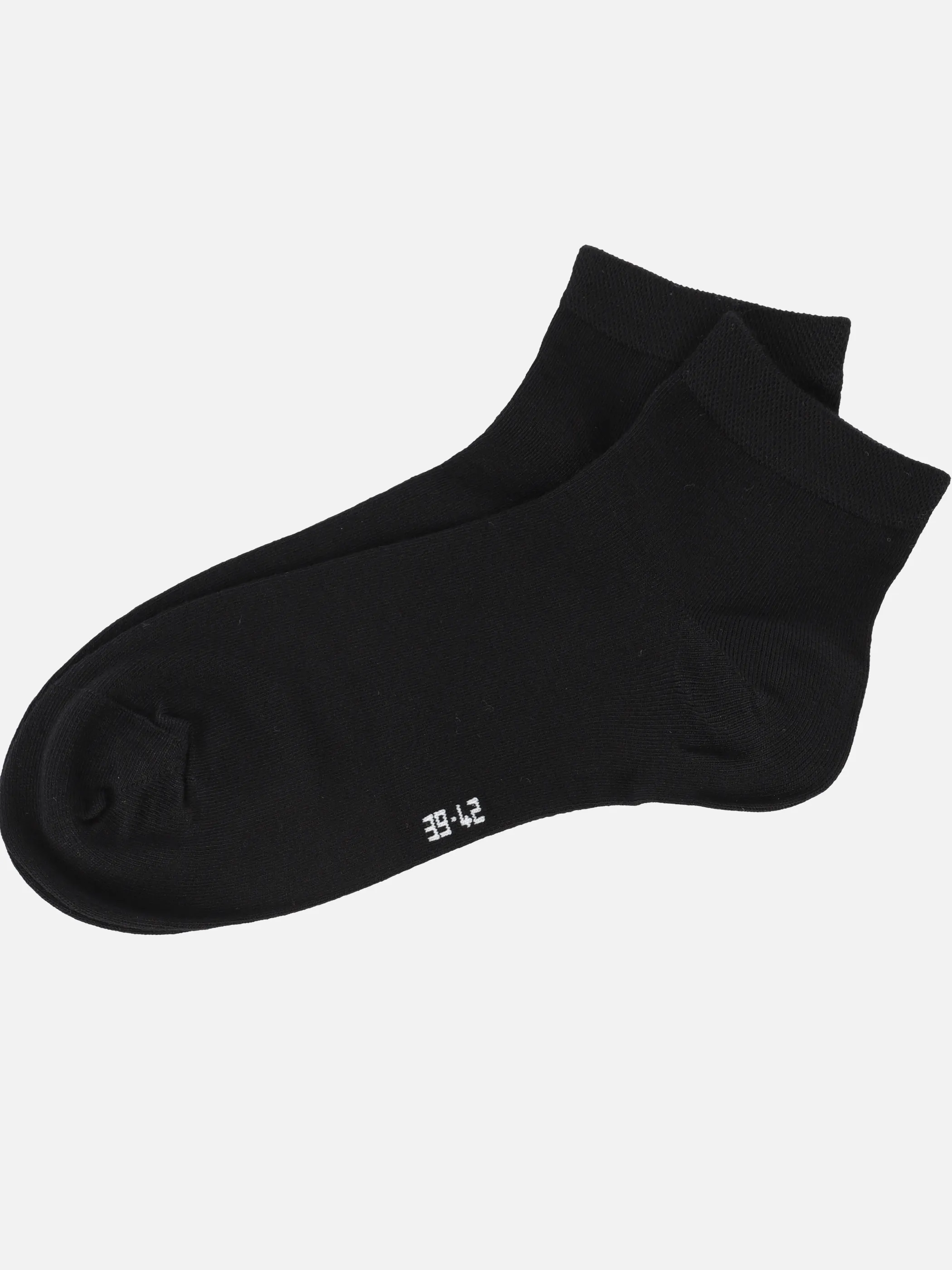 Da. Bambuskurzschaftsocken 2er Schwarz 900265 SCHWARZ 2