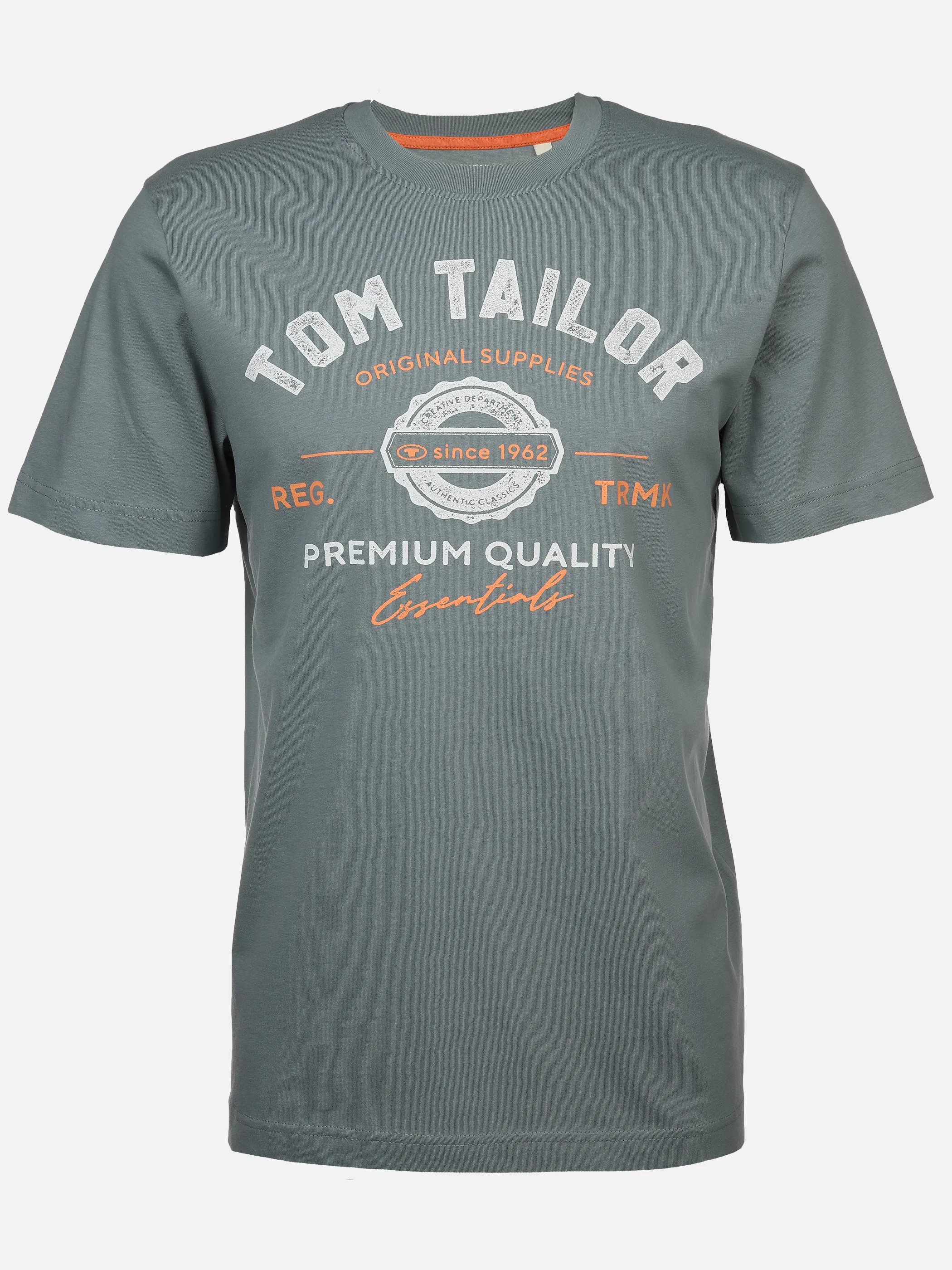 Tom Tailor 1037735 NOS logo tee Grau 884276 27475 1