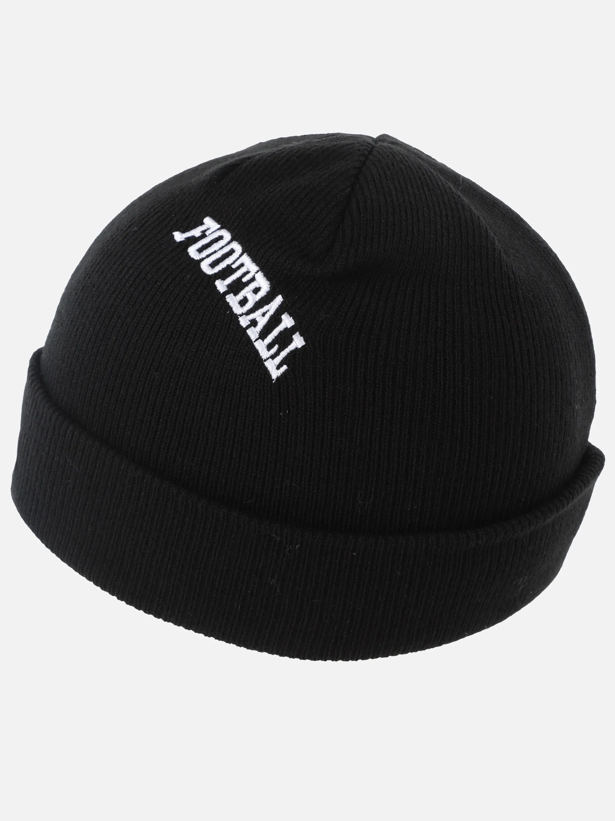 Stop + Go JJ-Beanie m. Stickerei Schwarz 900849 SCHWARZ 2