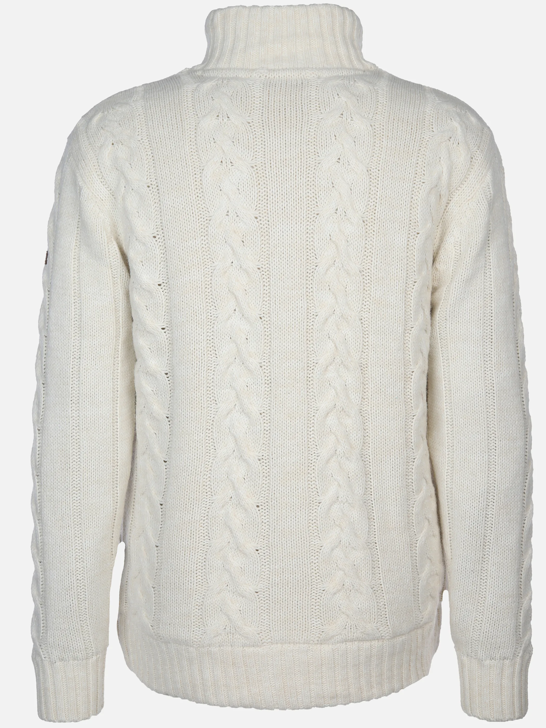 Jim Spencer He. Strickjacke wattiert Norweger Weiß 900920 OFFWHITE 2