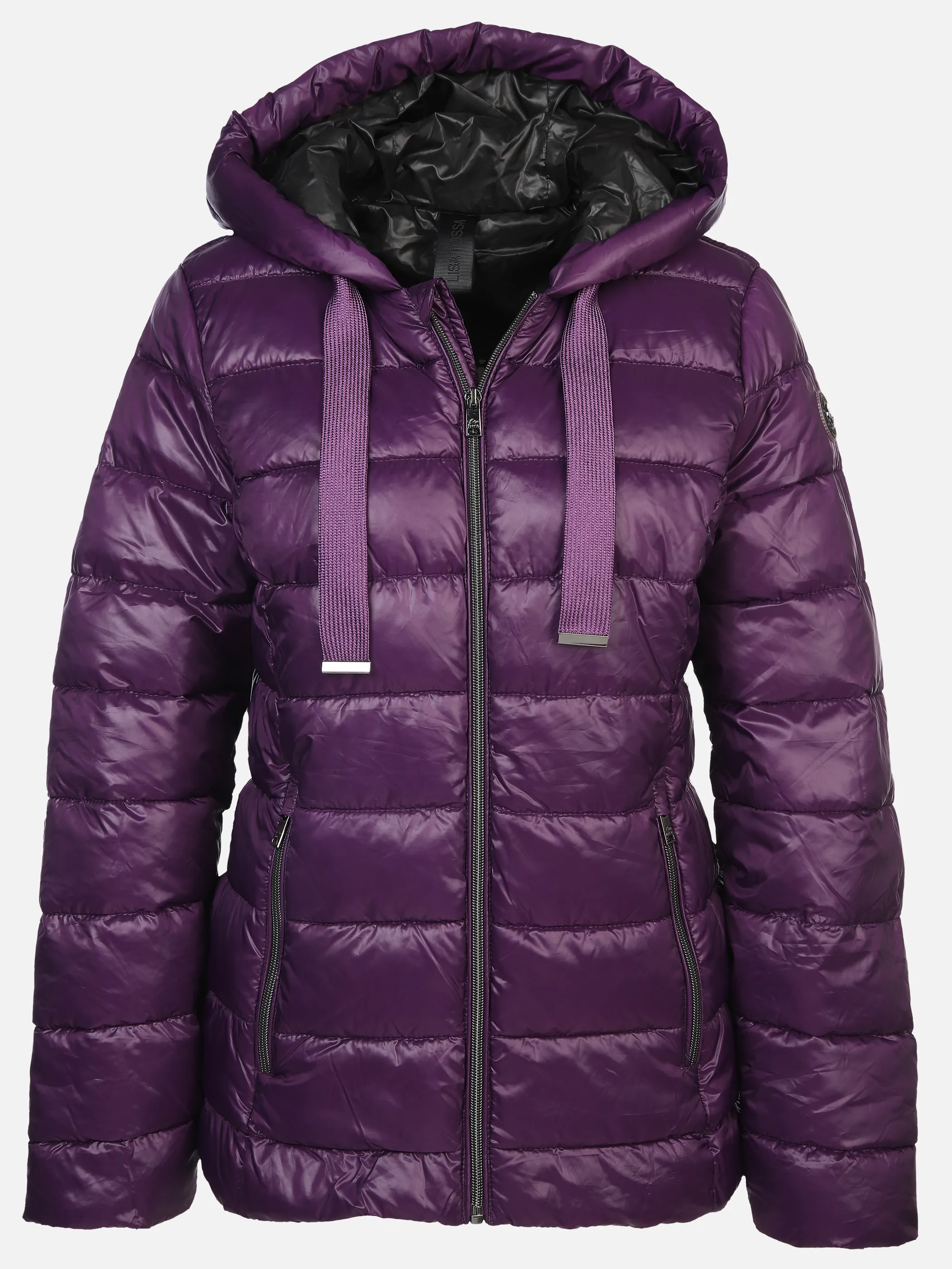 Lisa Tossa Da-Steppjacke m. Kapuze Lila 896809 PFLAUME 1