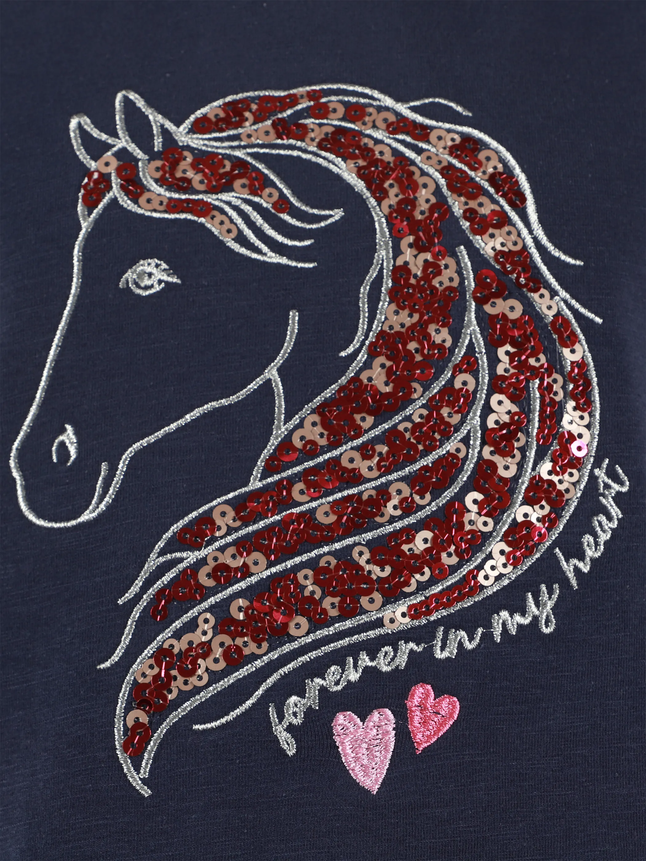 Bubble Gum KM T-Shirt mit Einhornprint in Navy Marine 905949 NAVY 3