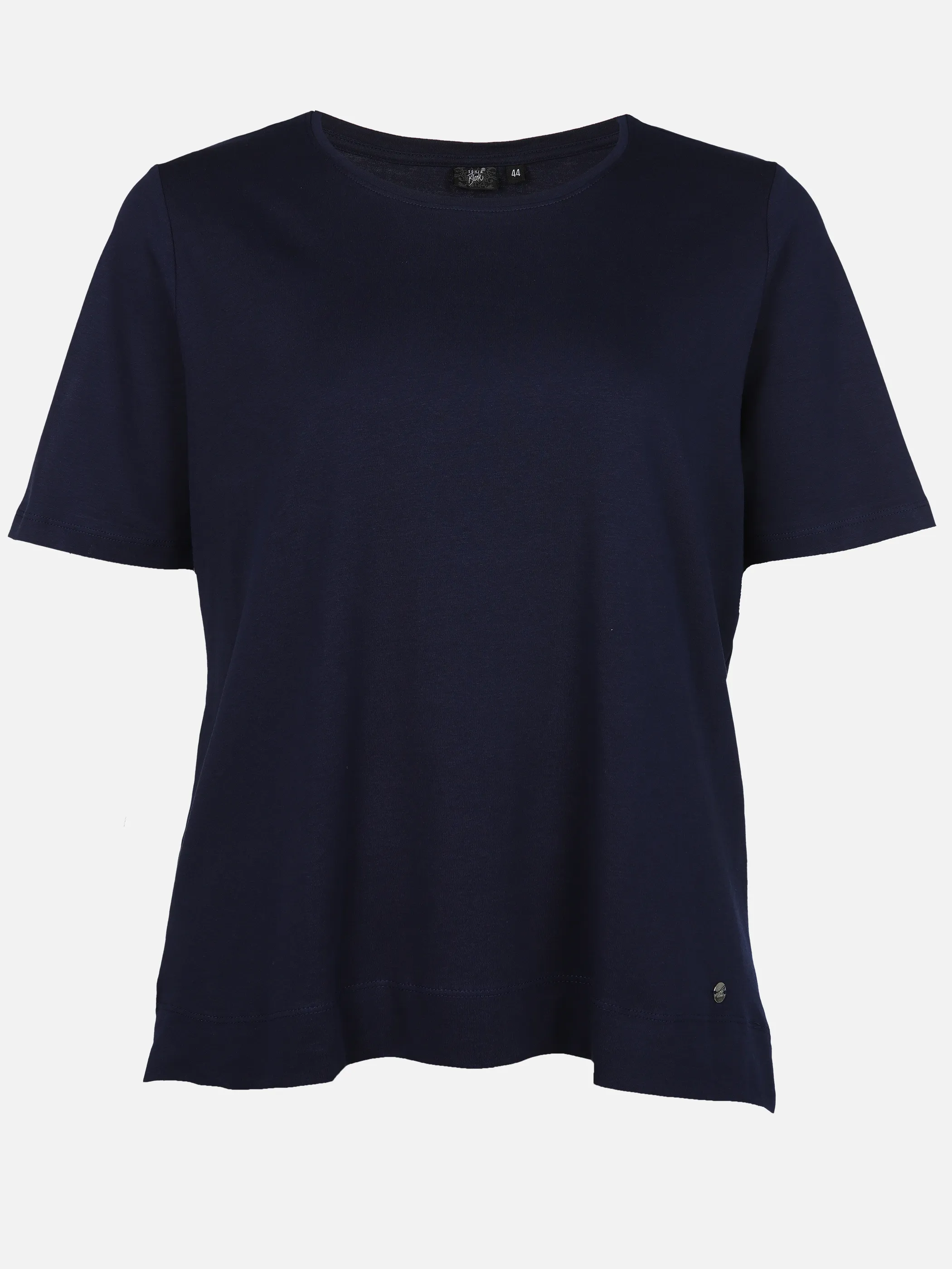 Sonja Blank Da-gr.Gr. T-Shirt basic Marine 908082 NAVY 1