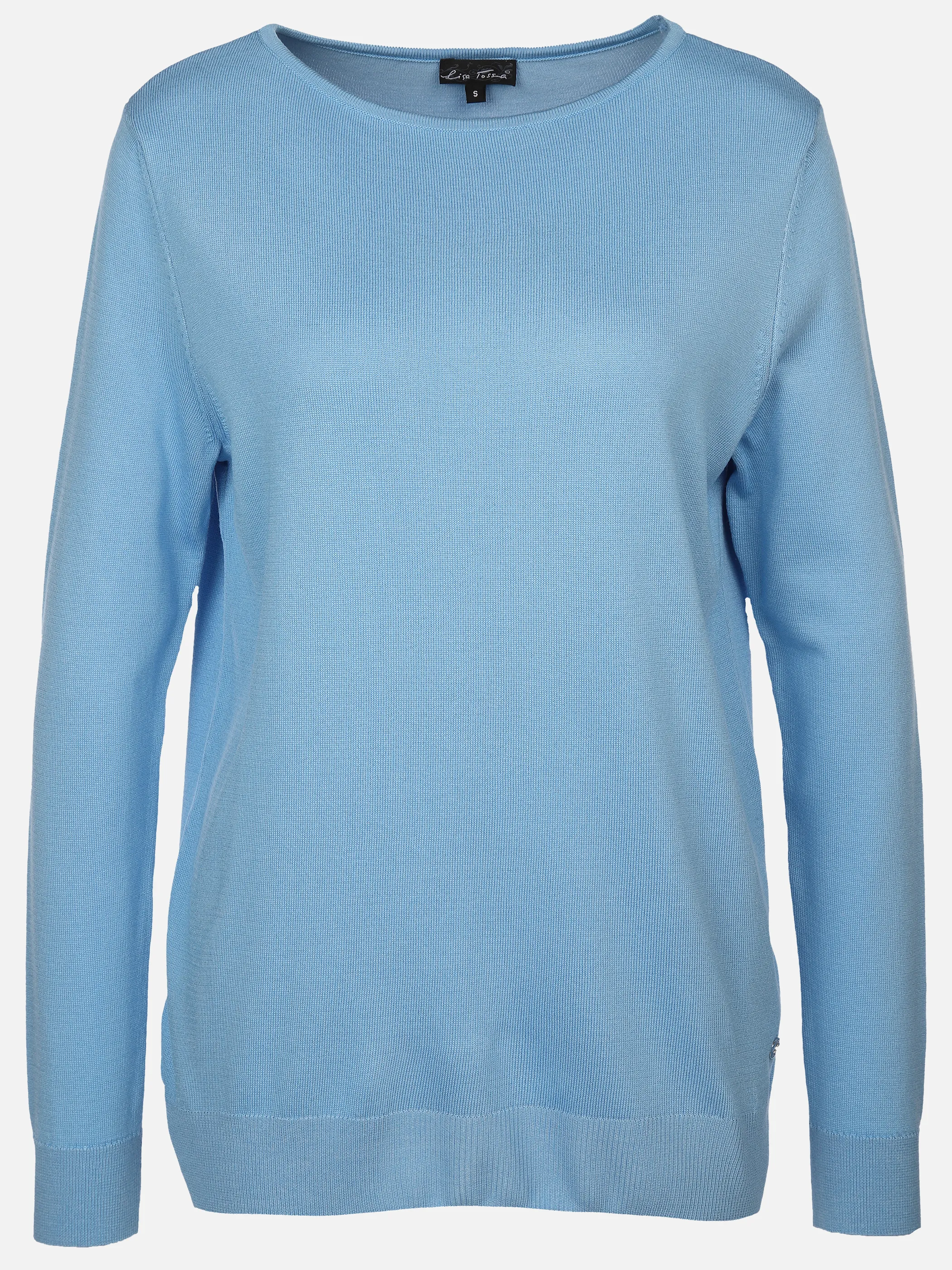 Lisa Tossa Da-Pullover rundhals Blau 905460 BLEU 1